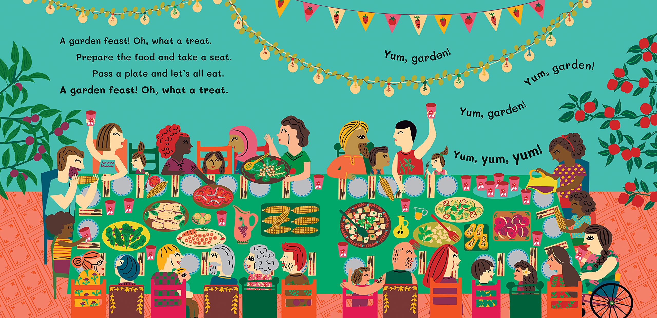 Rooftop Garden Book - Barefoot Singalongs for Kids Outdoor Play