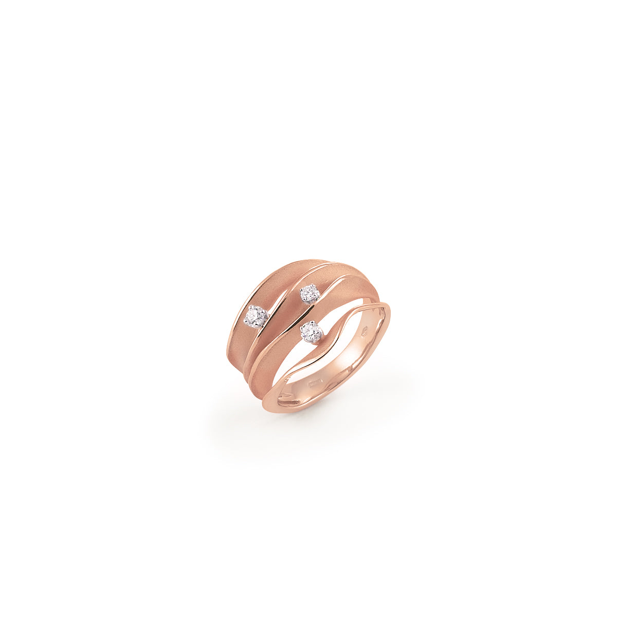 0.18ct Natural Diamond Ring for Women - Dune Collection, Elegant Solitaire Engagement & Wedding Band (Perfect for Proposals, Anniversaries & Special Occasions)