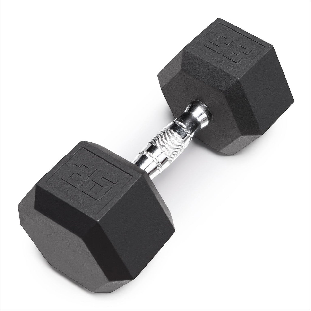 35lb Rubber Hex Dumbbell Set for Home Gym & Strength Training - Marcy RHDB-035 | Durable Workout Equipment for Weight Lifting, CrossFit & Fitness Routines