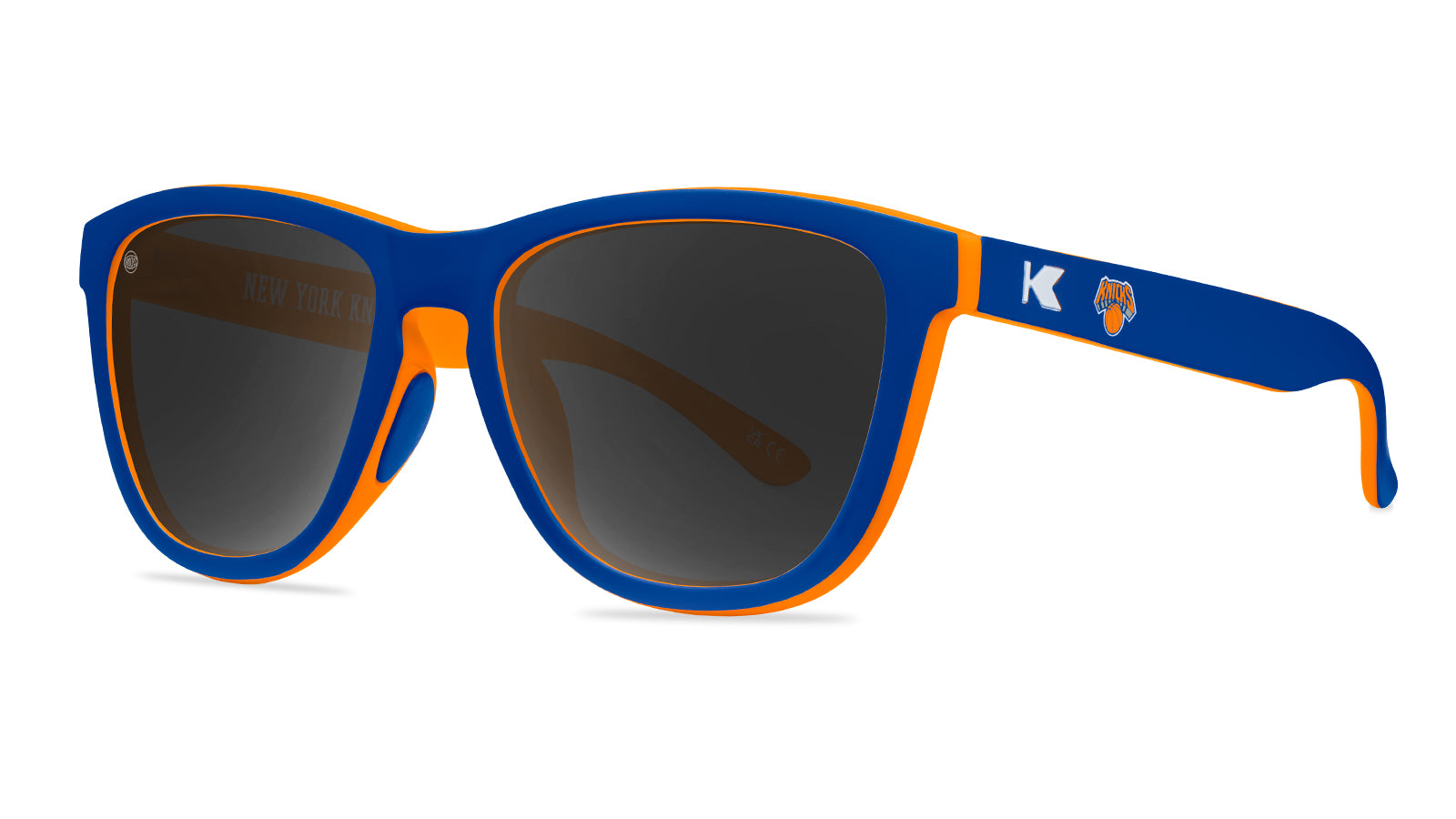New York Knicks NBA Team Logo Polarized Sunglasses for Men & Women - UV Protection Sports Shades for Basketball Fans, Outdoor Activities & Driving