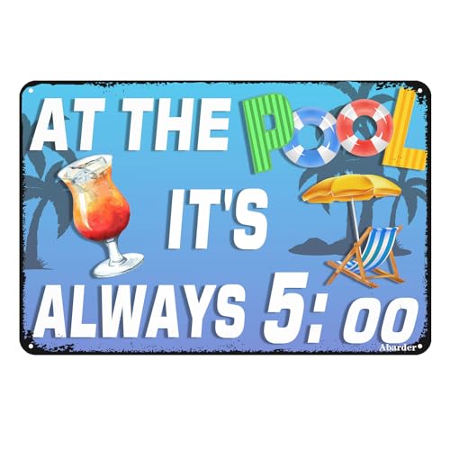 At The Pool It's Always 5:00