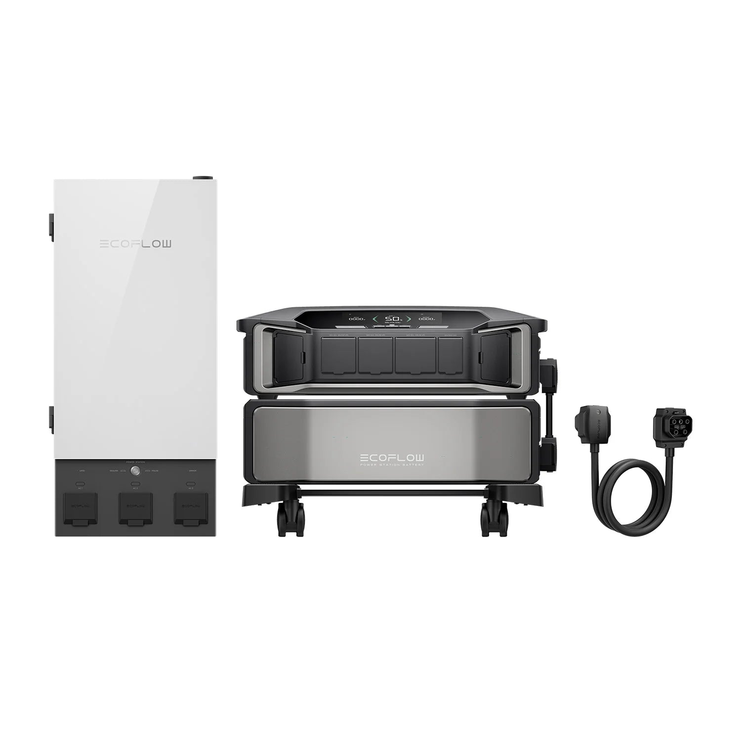 EcoFlow DELTA Pro Ultra Solar Generator with Extra Battery & Smart Home Panel 2 - Portable Power Station for Home Backup, Camping & Outdoor Adventures