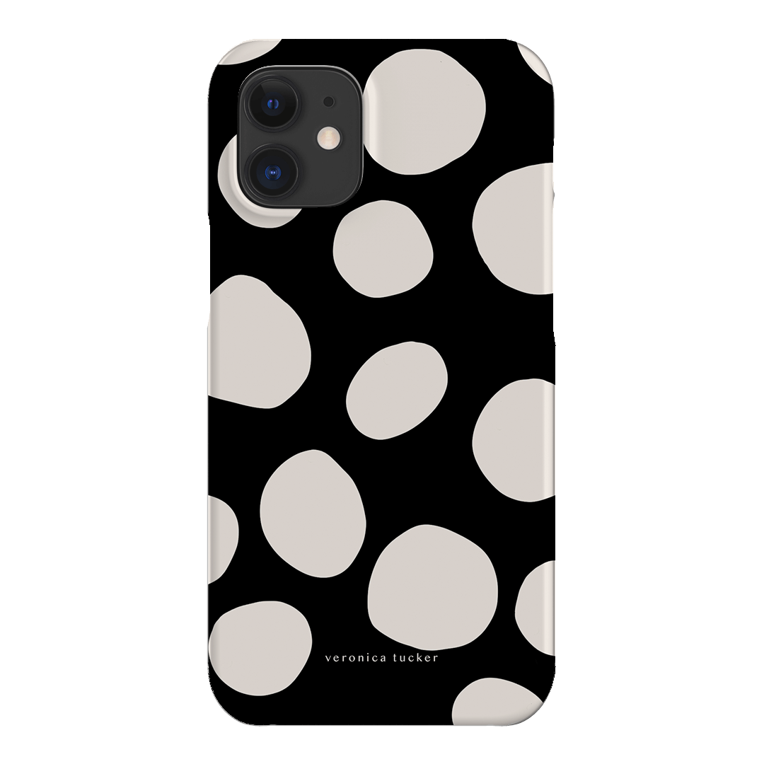 Premium Pebbles Noir Phone Case - Slim Protective Cover for iPhone & Samsung - Perfect for Everyday Use, Travel & Outdoor Activities