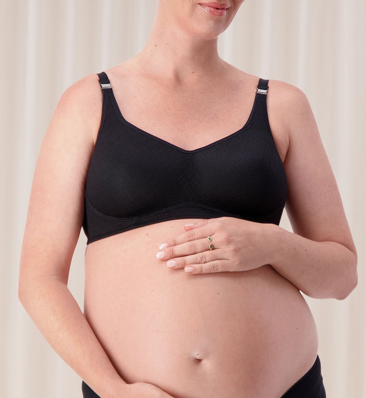 Amour Maternity Lace Nursing Bra - Comfortable & Stylish Breastfeeding Bra for Pregnant & Nursing Moms - Perfect for Everyday Wear & Special Occasions
