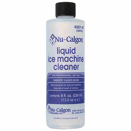 Liquid Ice Machine Cleaner - Fast & Effective Cleaning Solution for Commercial & Home Ice Makers | Use in Restaurants, Bars, and Household Appliances