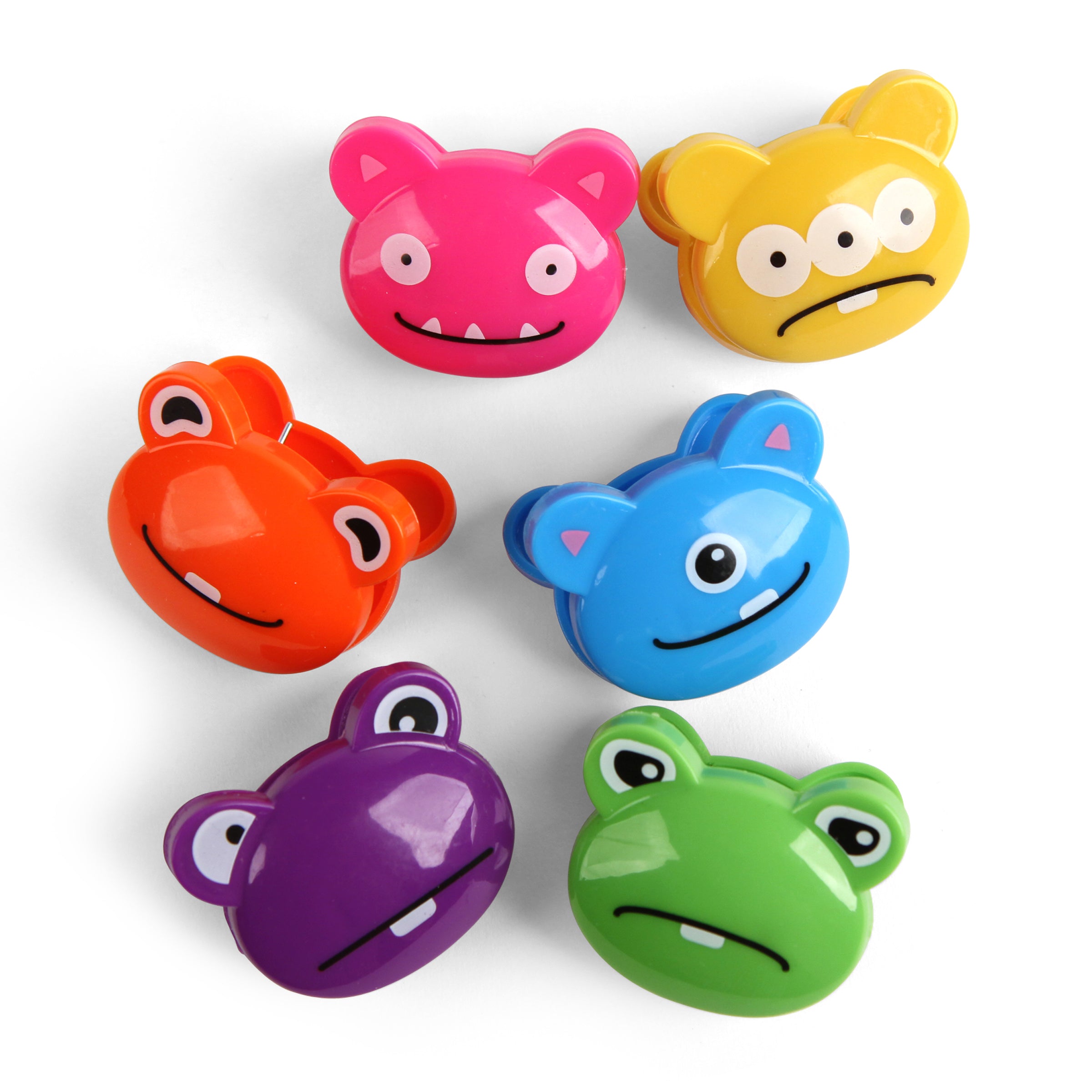Monster Bag Clips - Fun & Colorful Food Bag Sealer Clips for Snacks, Chips, and Bread | Perfect for Kitchen Storage, Lunch Boxes, and Picnics