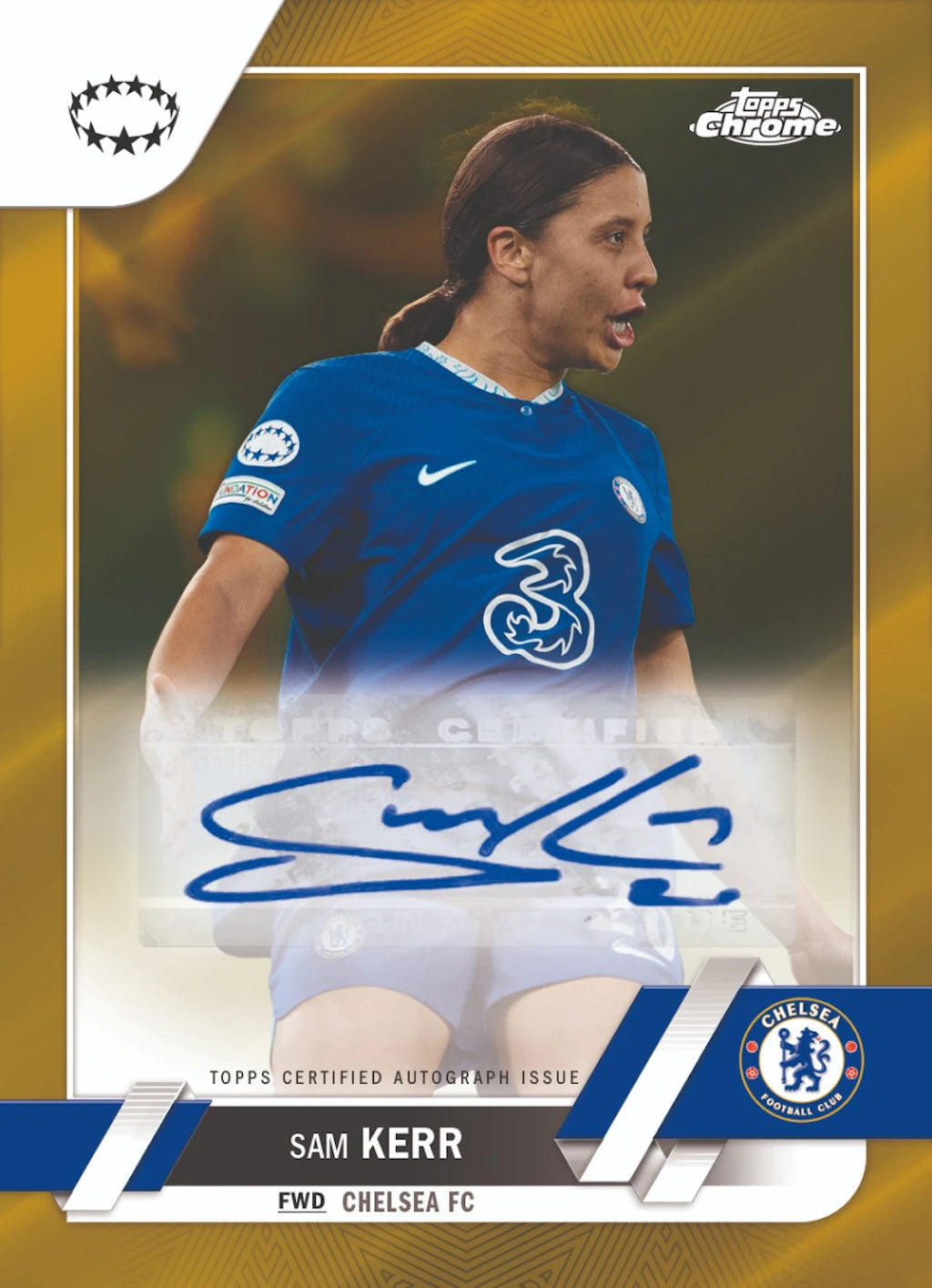 2023 Topps Chrome UEFA Women's Champions League Hobby Box - Collectible Soccer Trading Cards for Fans & Investors - Perfect for Card Collecting, Gifts & Fantasy Sports