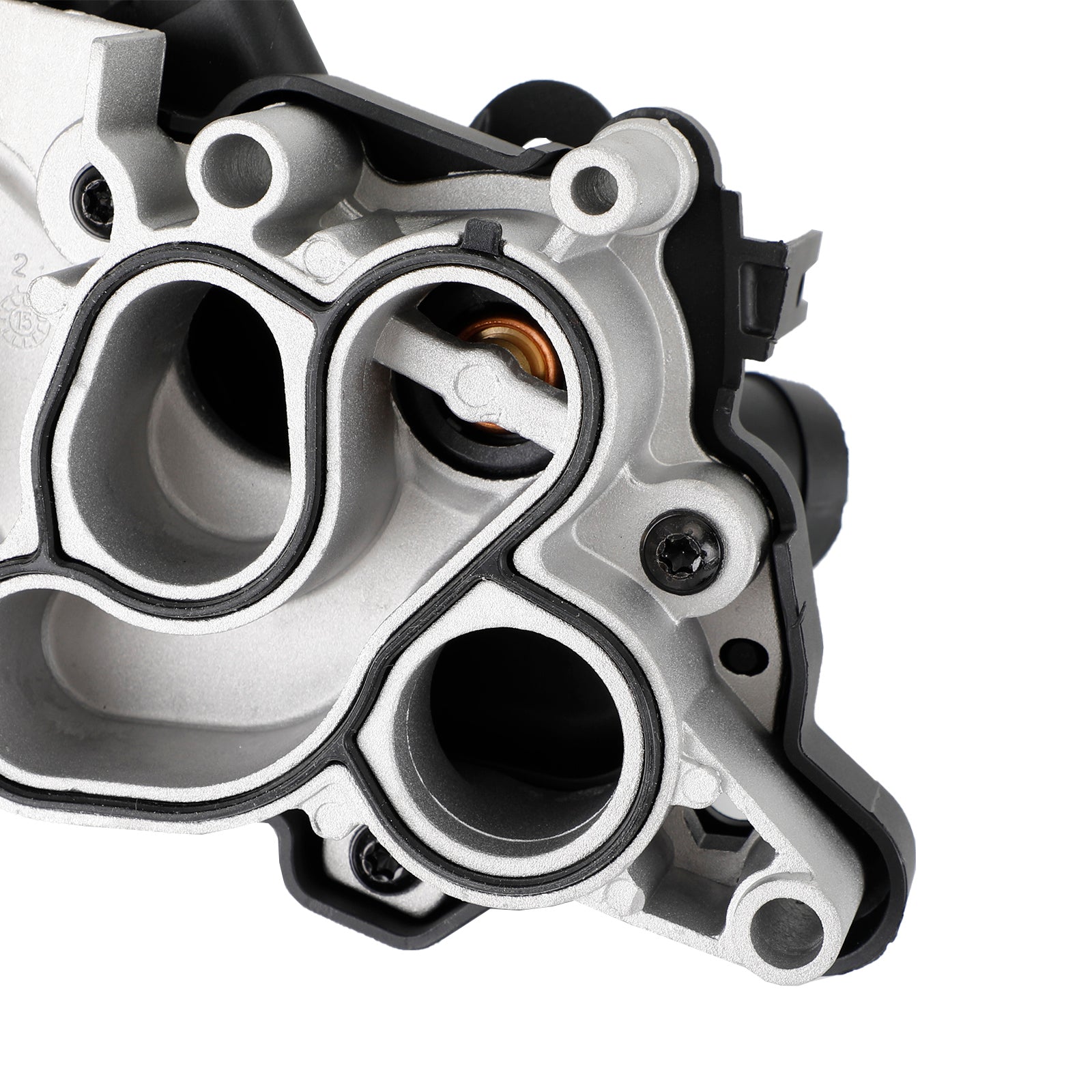 Audi A3 A1 Coolant Pump Water Pump Housing Assembly - 04E121600AL 04E121600BD 04E121121E 04E121042A 04E121600P 04E121600Q - Replacement for Engine Cooling System, DIY Car Repair & Maintenance