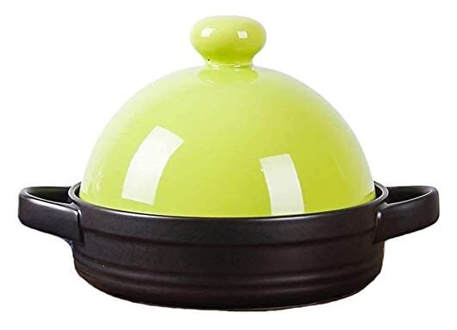 **Heat-Resistant Ceramic Tagine Pot - 22.5.29 Inch Moroccan Casserole Cookware for Home Cooking, Stews & Slow Cooking | Oven & Stovetop Safe (Green)**    *Perfect for Moroccan Tagine, Stews, Soups & Family Dinners*