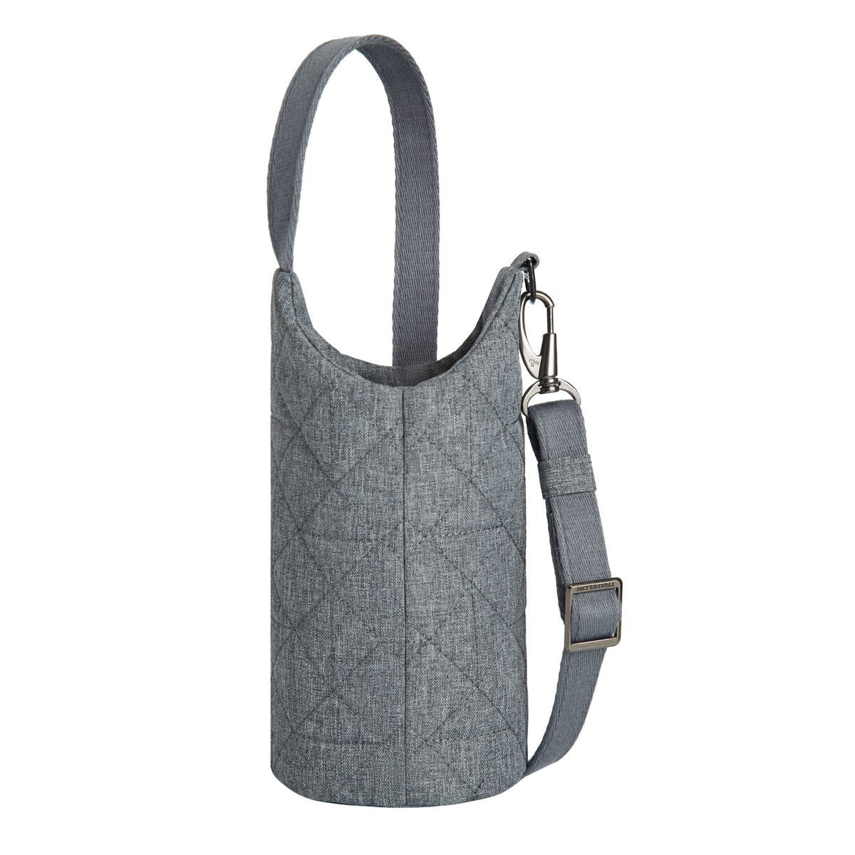 Travelon Anti-Theft Boho Insulated Water Bottle Tote Bag - Stylish & Secure Crossbody Purse for Travel, Hiking & Daily Commute