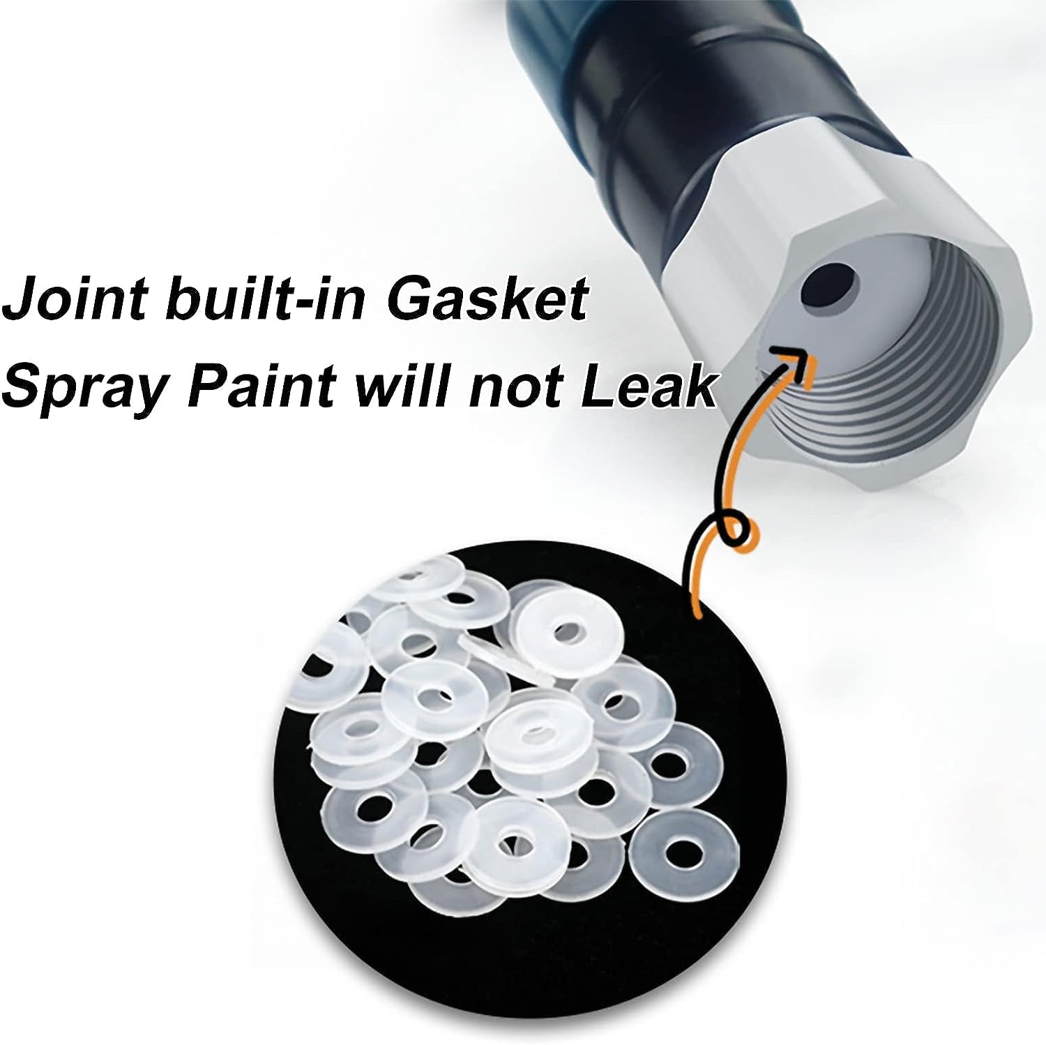 High Pressure Airless Paint Sprayer with 11.8 Inch Extension Pole - Self-Priming Paint Roller & Wall Brush for Interior/Exterior Painting | Perfect for Home Renovation, DIY Projects & Professional Use