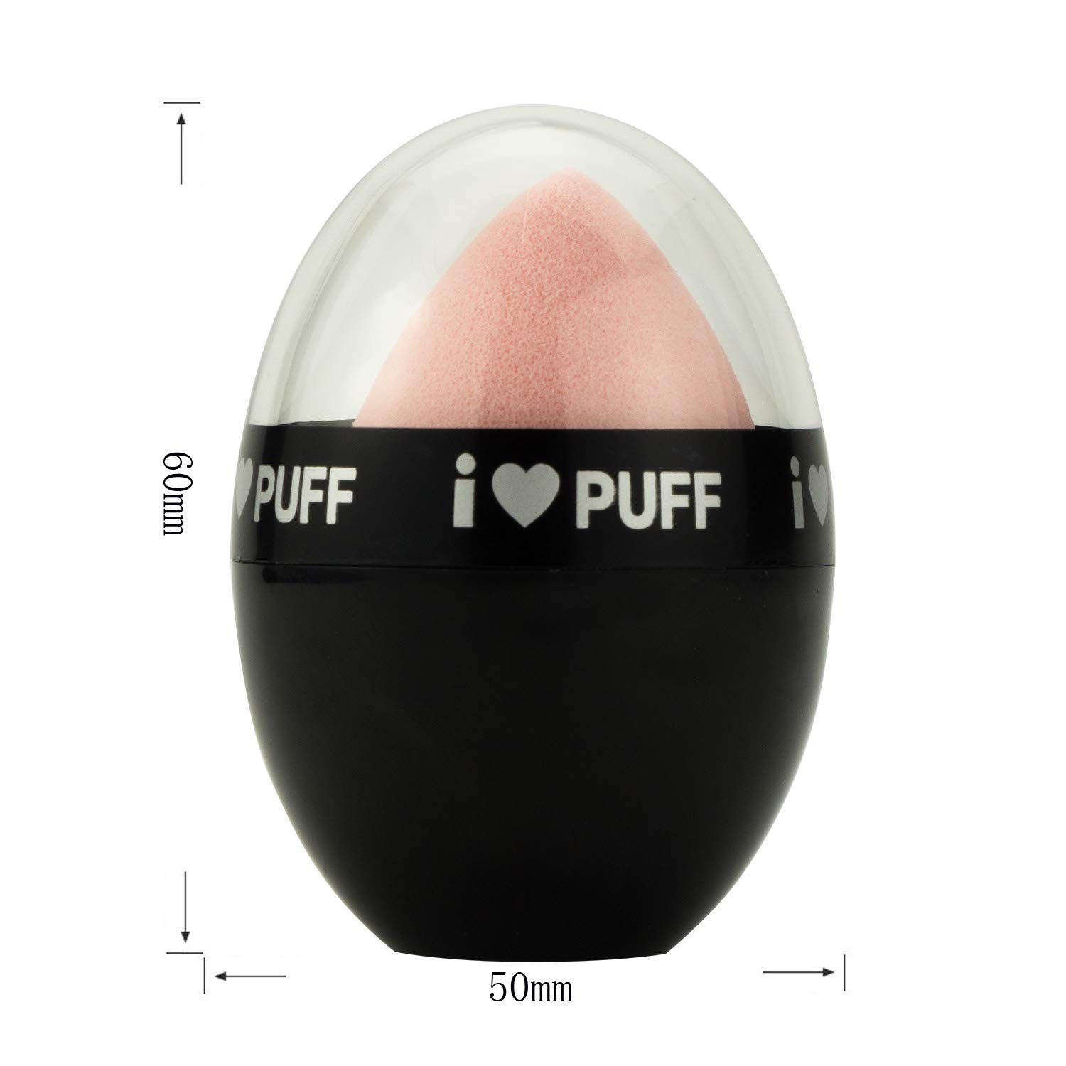 Professional Makeup Sponge Blender - Latex-Free Tear Drop Beauty Sponge for Flawless Foundation, Powder & Liquid Coverage | Perfect for Everyday Makeup & On-The-Go Touch Ups