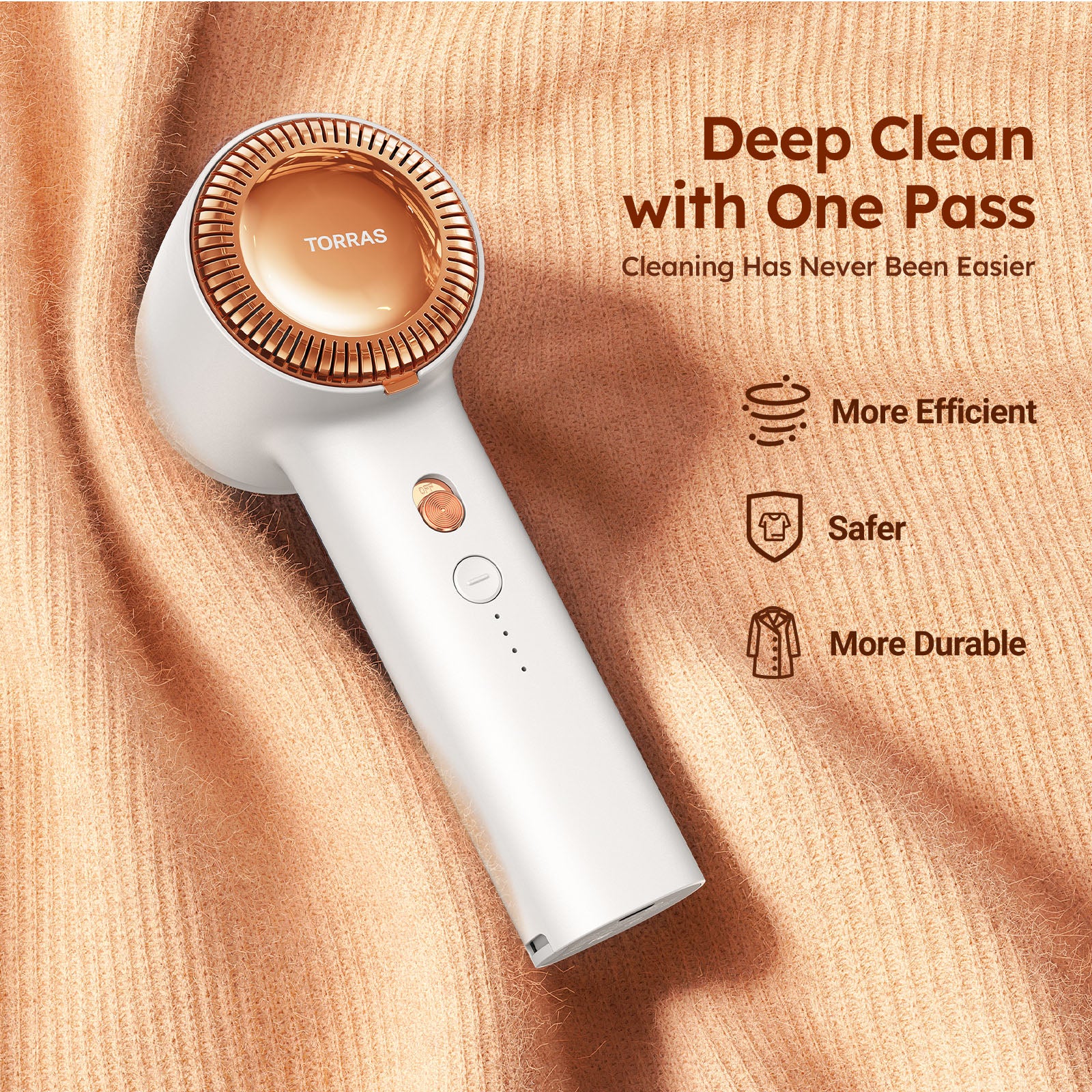 Electric Fabric Shaver & Lint Remover for Clothes - Rechargeable Sweater Defuzzer for Pilling Removal on Sweaters, Blankets & More - Perfect for Home Laundry Care & Clothing Maintenance