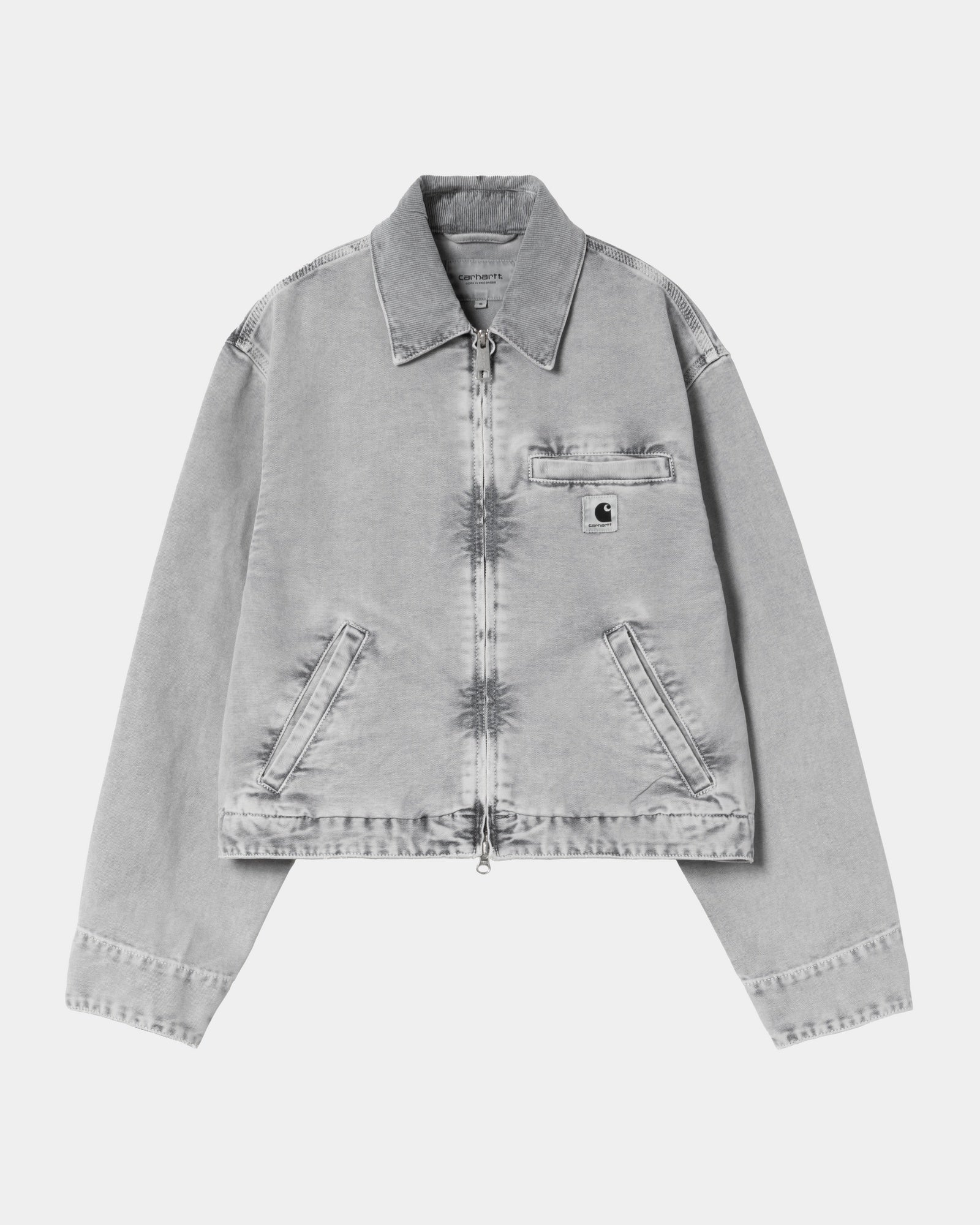 Women's Emery Jacket - Black Chalk Wash Waterproof Windbreaker Jacket for Outdoor Hiking & Casual Wear