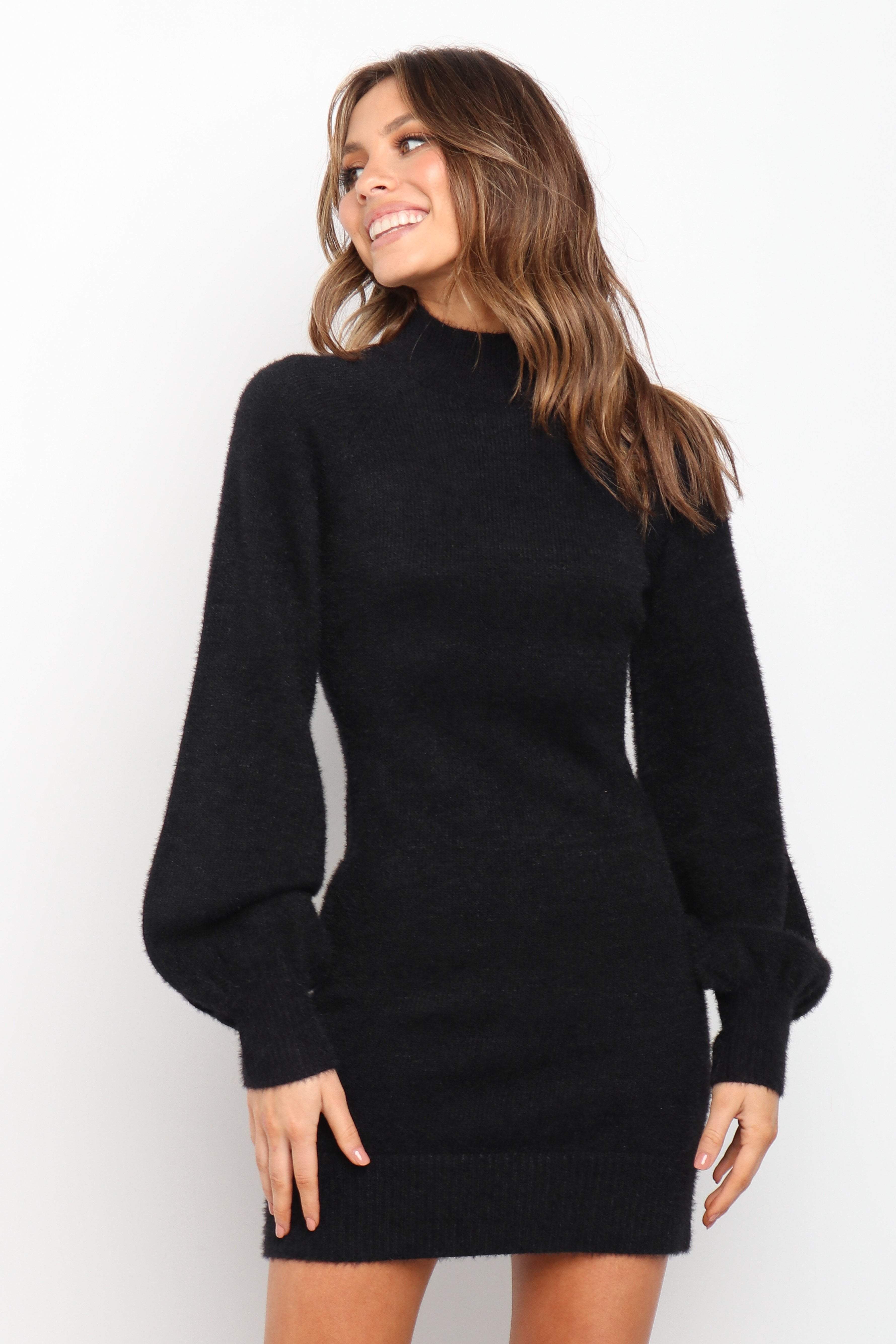 Daril Black Dress for Women - Elegant & Comfortable Casual Wear for Parties, Dates & Everyday Outfits