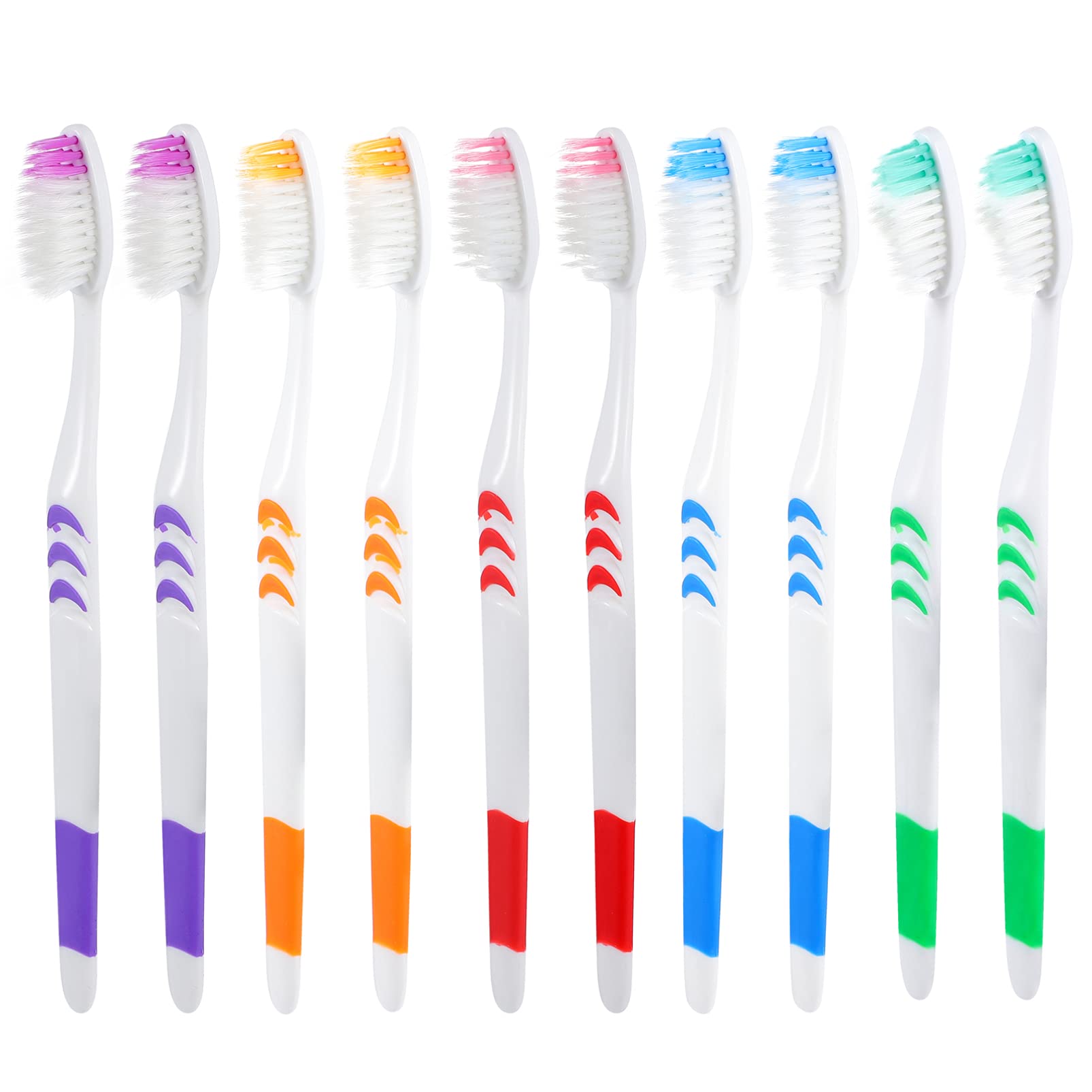30 Pack Disposable Toothbrushes - Soft Bristle Travel Toothbrushes for Oral Hygiene, Hotel & Camping Essentials - Perfect for Travel, Camping, Emergency Kits & On-the-Go Dental Care