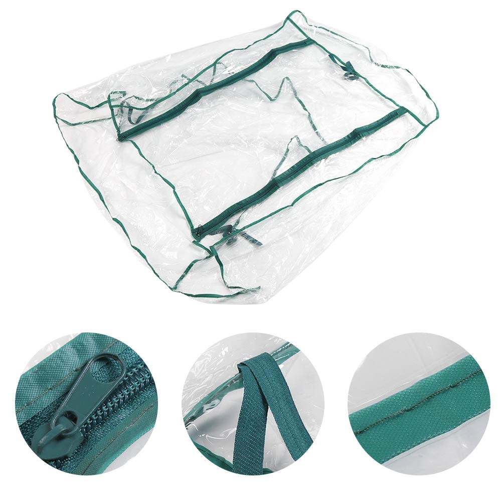 Mini Greenhouse for Plants - Portable Indoor & Outdoor Grow Tent with Zipper Openings | Flower House Gardening Solution for Backyard, Balcony & Patio (Iron Bracket Not Included)