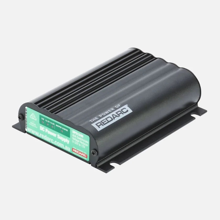REDARC 12V 40A DC to DC Battery Charger & Power Supply for RVs, Boats, Camping - Fast Charging for Off-Grid Adventures