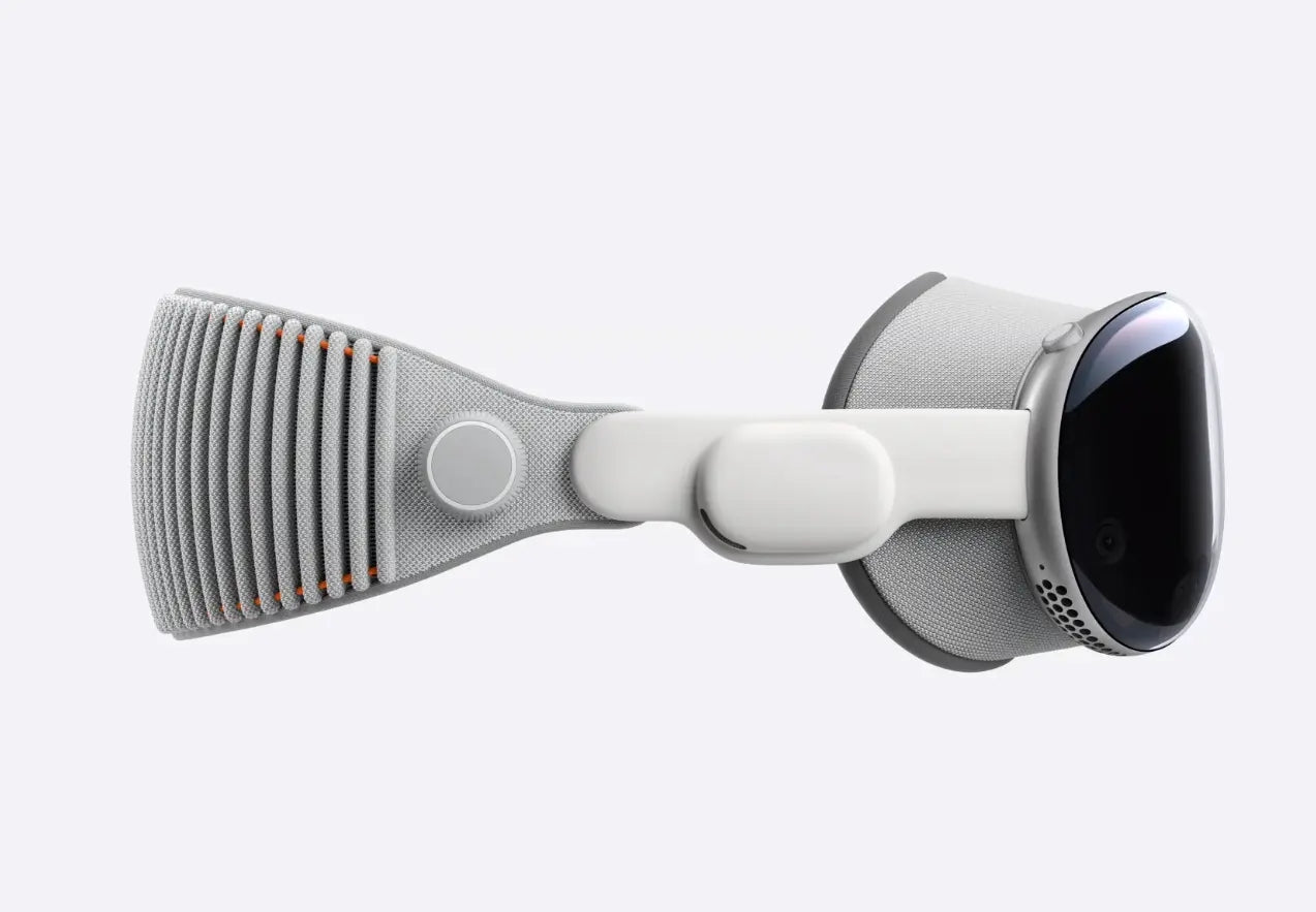 Apple Vision Pro A2117 VR Headset - Customizable Light Seal & Stripe, High-Speed SSD Storage - Perfect for Gaming, Virtual Meetings & Immersive Entertainment