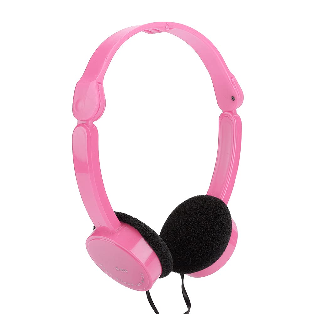 Kids Headphones with Tangle-Free Noodle Cable - Comfortable & Easy Storage for Tablets - Perfect for Online Learning & Travel