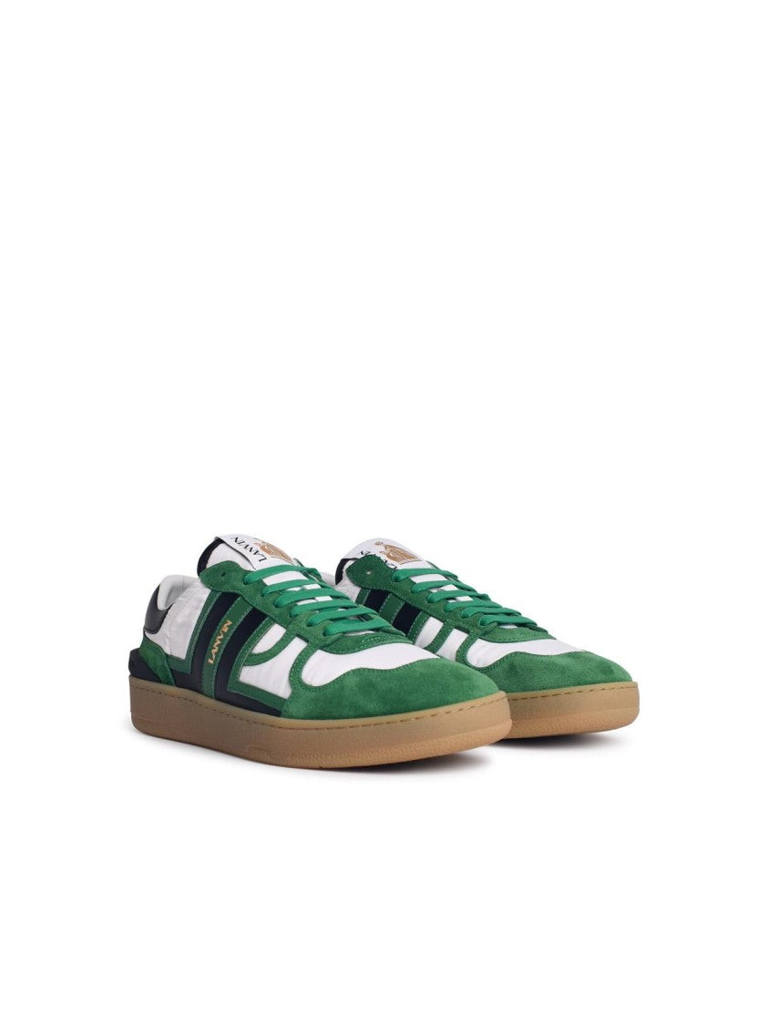Stylish Green Leather Blend Sneakers for Men & Women | Comfortable Clay Color Casual Shoes for Walking, Running & Everyday Wear