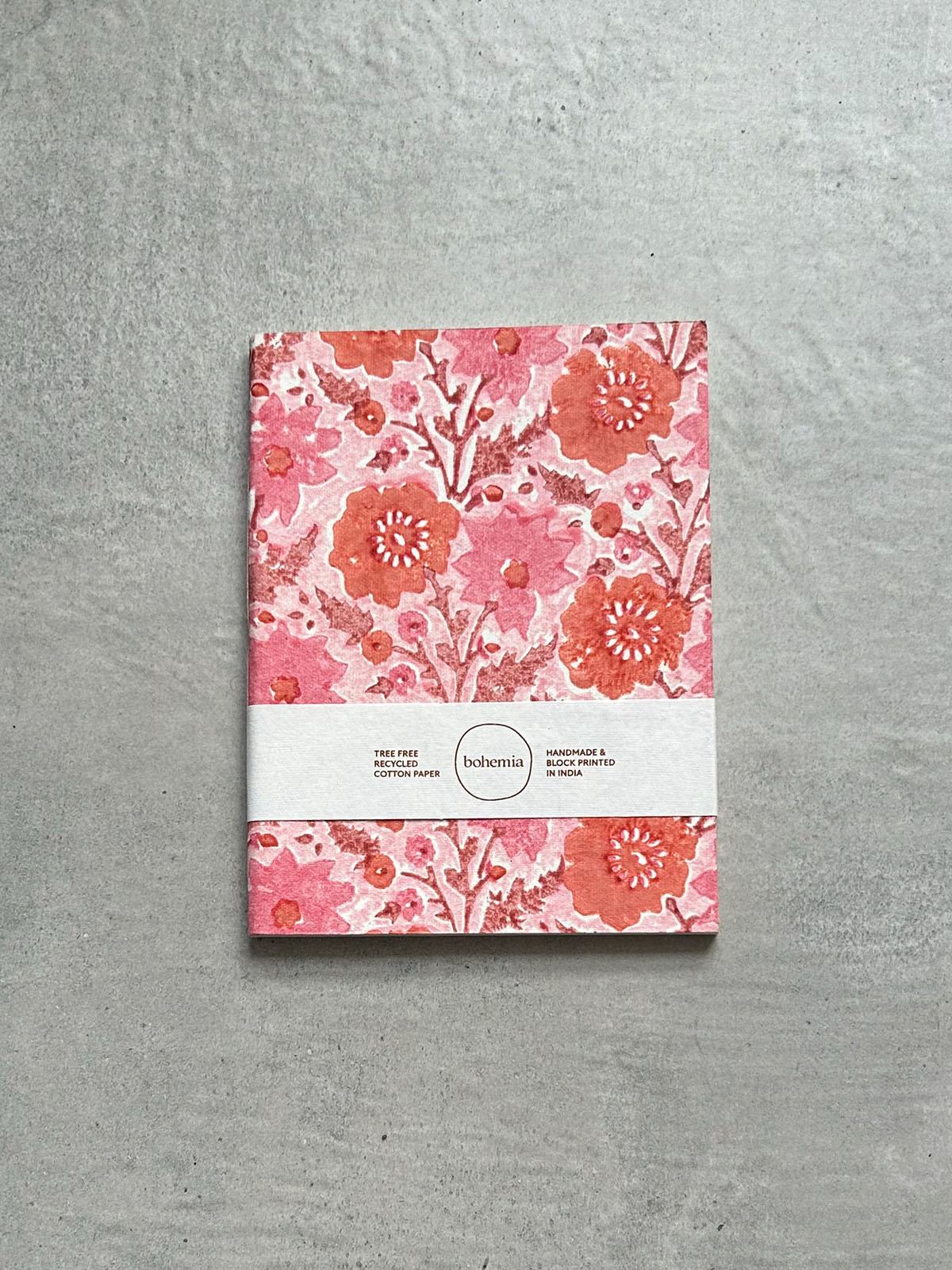Floribunda Vintage Pink Notebook - A5 Lined Journal for Women, Floral Design, Perfect for Writing, Note Taking & Gift Giving - Ideal for School, Office & Travel Use