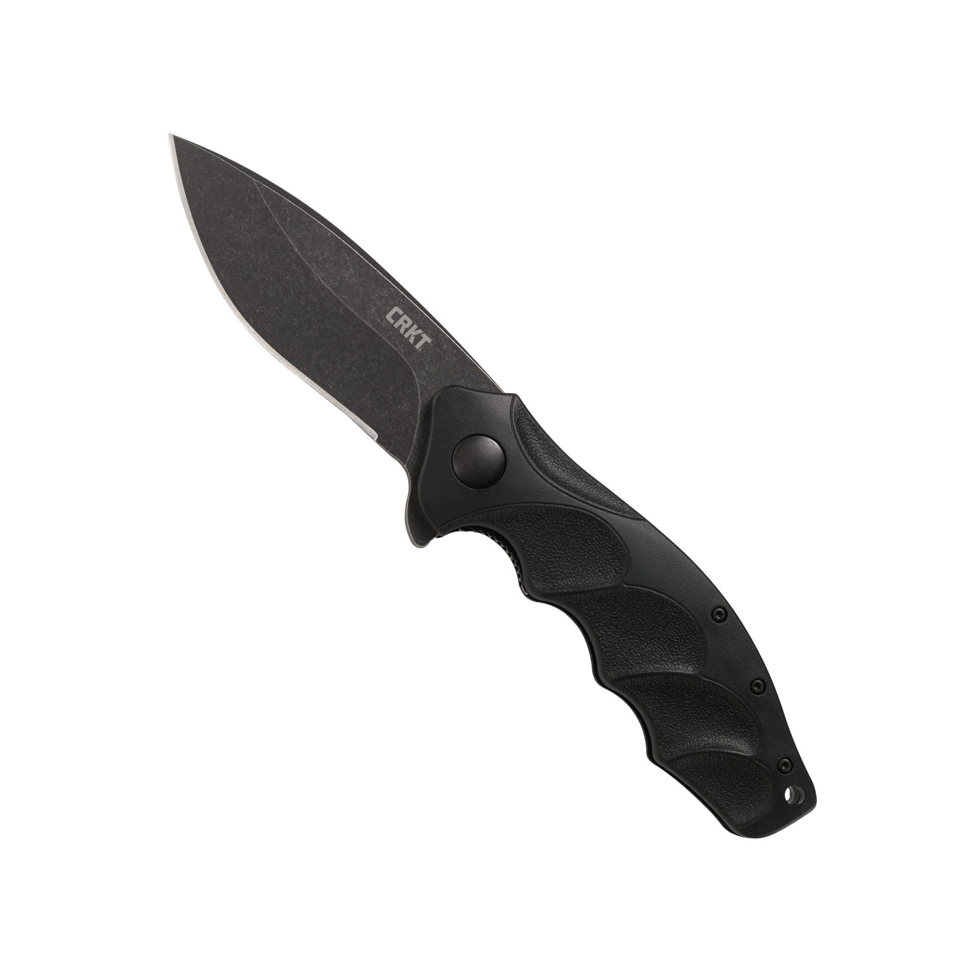 CRKT Foresight EDC Assisted Opening Folding Pocket Knife - Black Blade, IKBS Ball Bearing Pivot, Liner Lock, G10 Handle, Deep Carry Clip | Perfect for Urban Everyday Carry, Outdoor Activities & Survival Gear