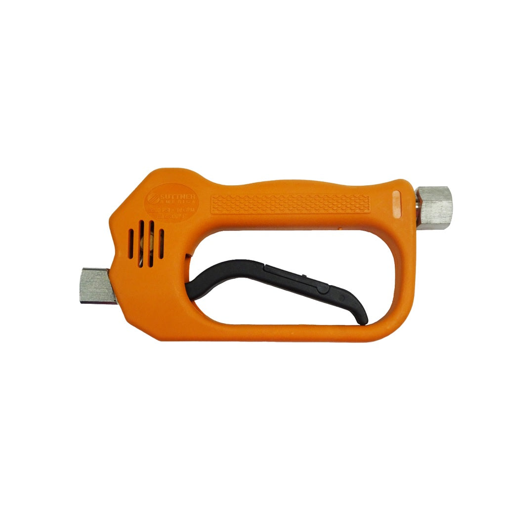 Suttner SA 3240 Inline Horizontal Hydro Excavation Spray Gun - 16 GPM, 300°F, 3200 PSI - High Pressure Water Jetting Tool for Industrial Cleaning, Pipe Descaling & Excavation Projects