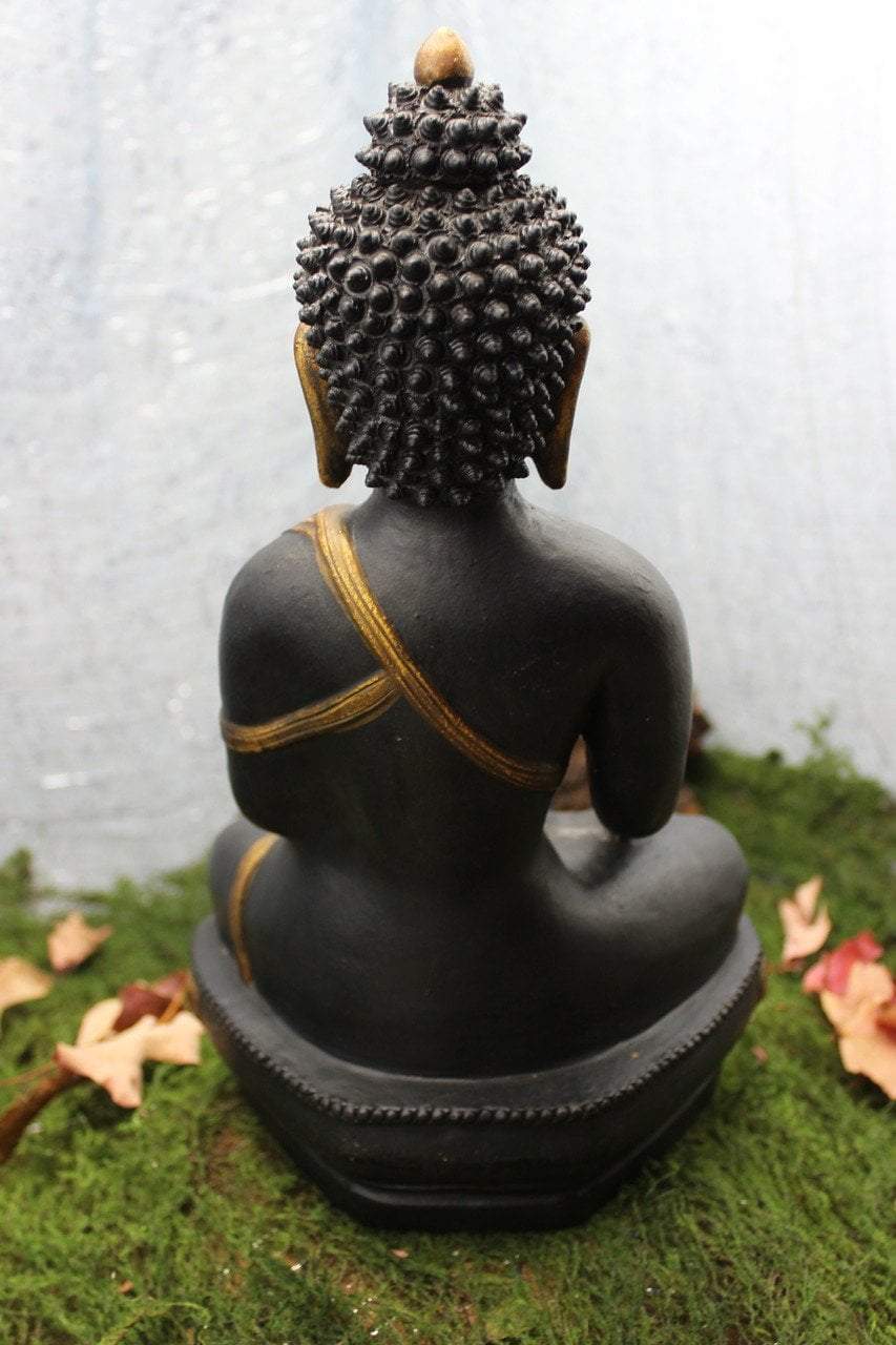 13 Inch Shakyamuni Buddha Statue - Handcrafted Meditation Buddha Sculpture for Home, Office & Garden Decor - Perfect for Yoga, Zen Meditation & Spiritual Gifts