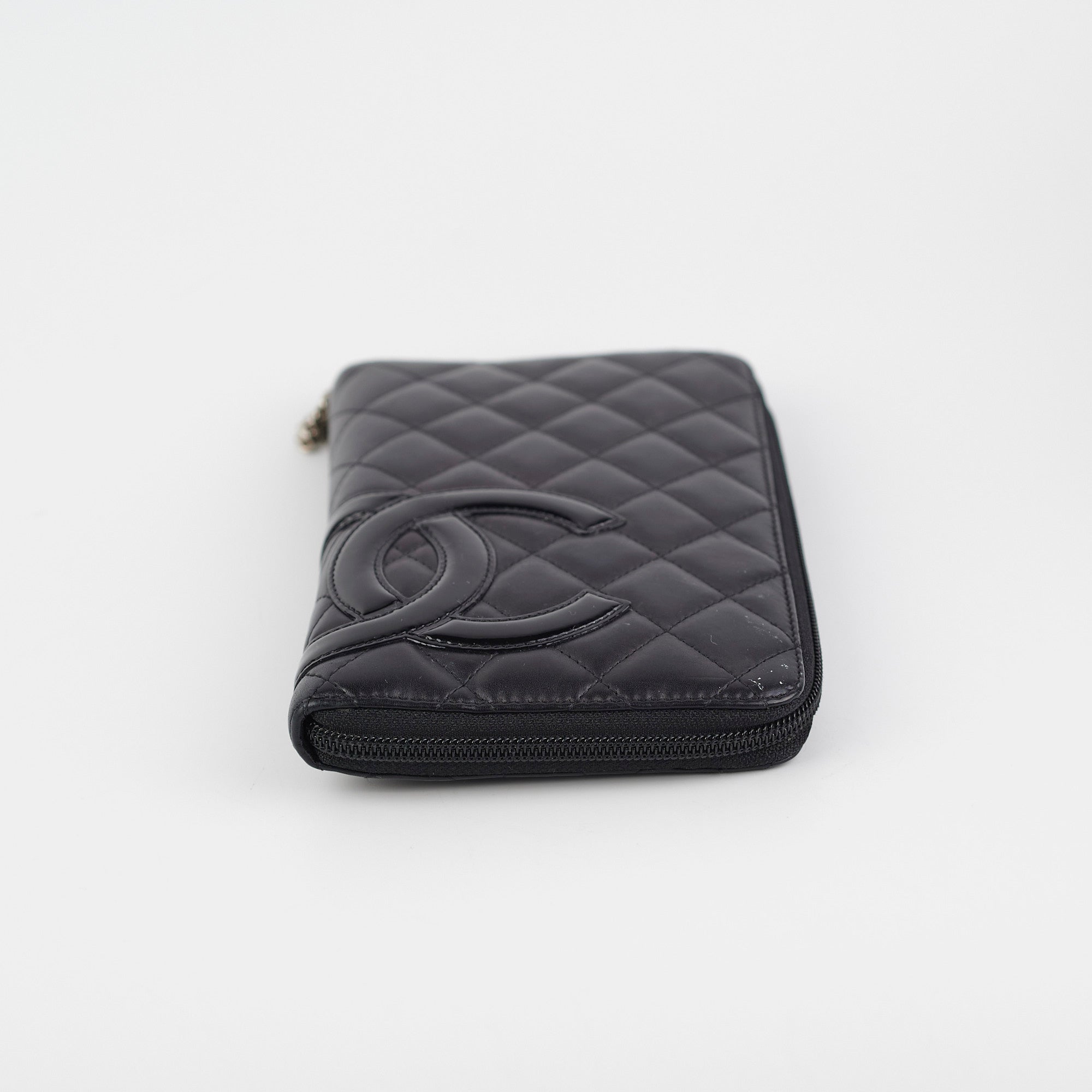 Chanel Cambon Long Calfskin Zip Wallet Black | Genuine Leather Designer Wallet for Women | Perfect for Everyday Use & Luxury Gift Giving