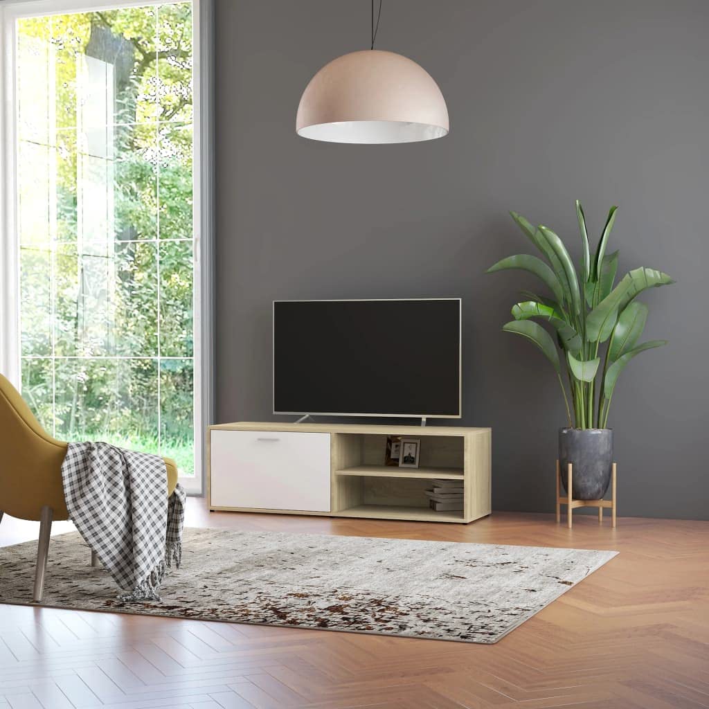 Modern Entertainment Center TV Stand - 47.2