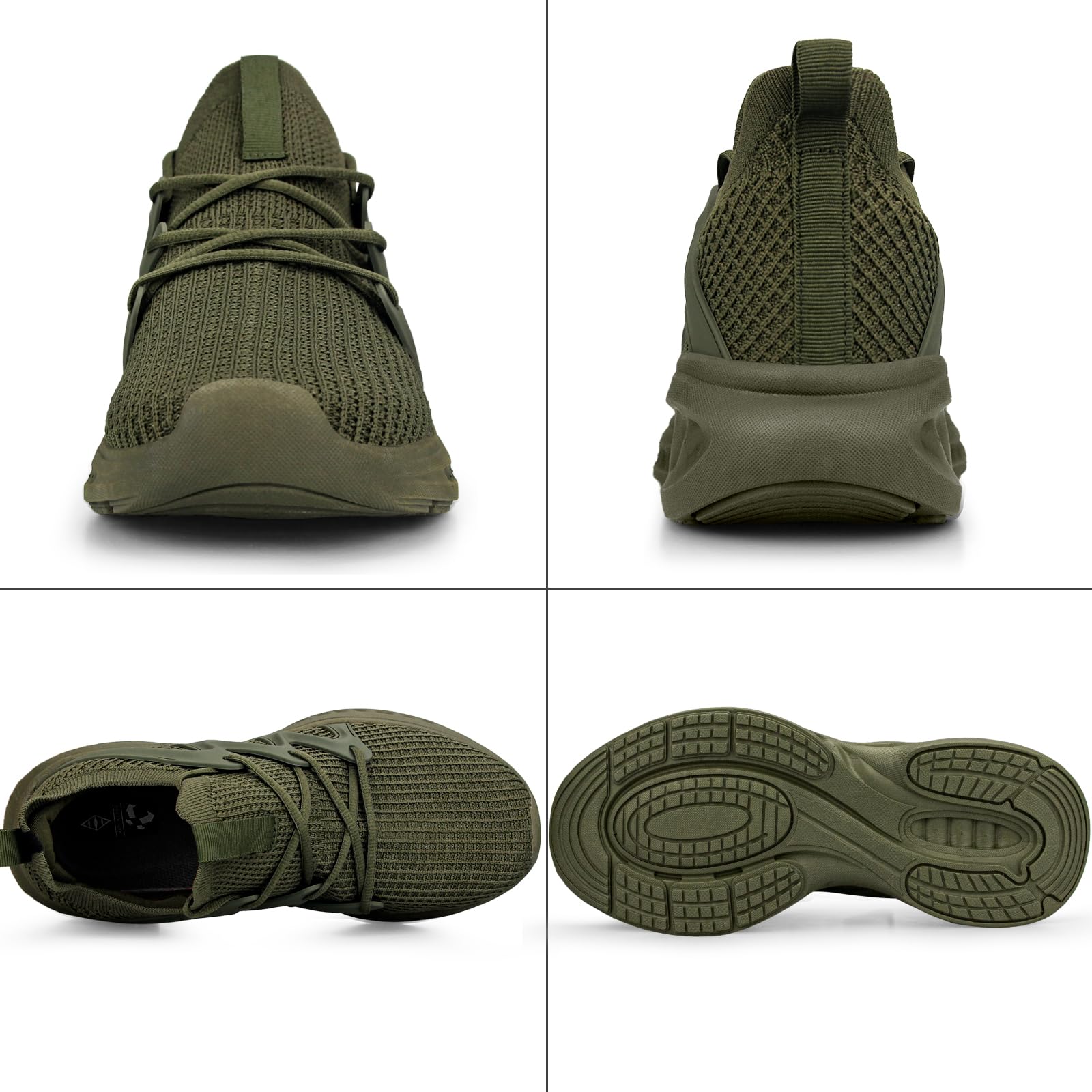 PUJCS Men's Slip-On Walking Shoes - Lightweight Breathable Non-Slip Running Sneakers for Gym, Tennis & Casual Wear | Perfect for Workouts, Daily Walking & Active Lifestyles
