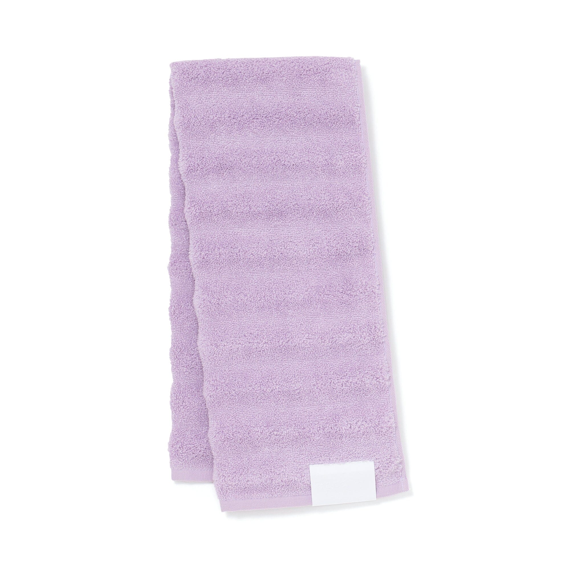 Antibacterial & Deodorizing Fluffy Wave Face Towel - Soft & Absorbent Purple Washcloth for Skincare, Makeup Removal & Spa Use