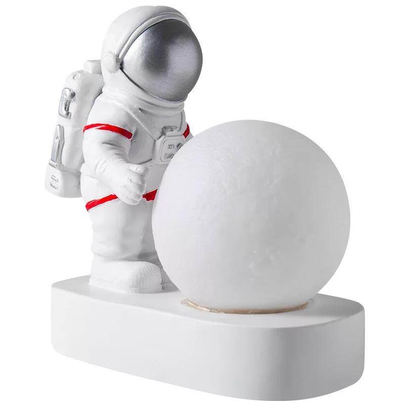Astronaut Night Lamp - 3D LED Space-Themed Night Light for Kids Room, Nursery & Bedroom Decor - Perfect for Bedtime, Relaxation & Creating a Cozy Atmosphere
