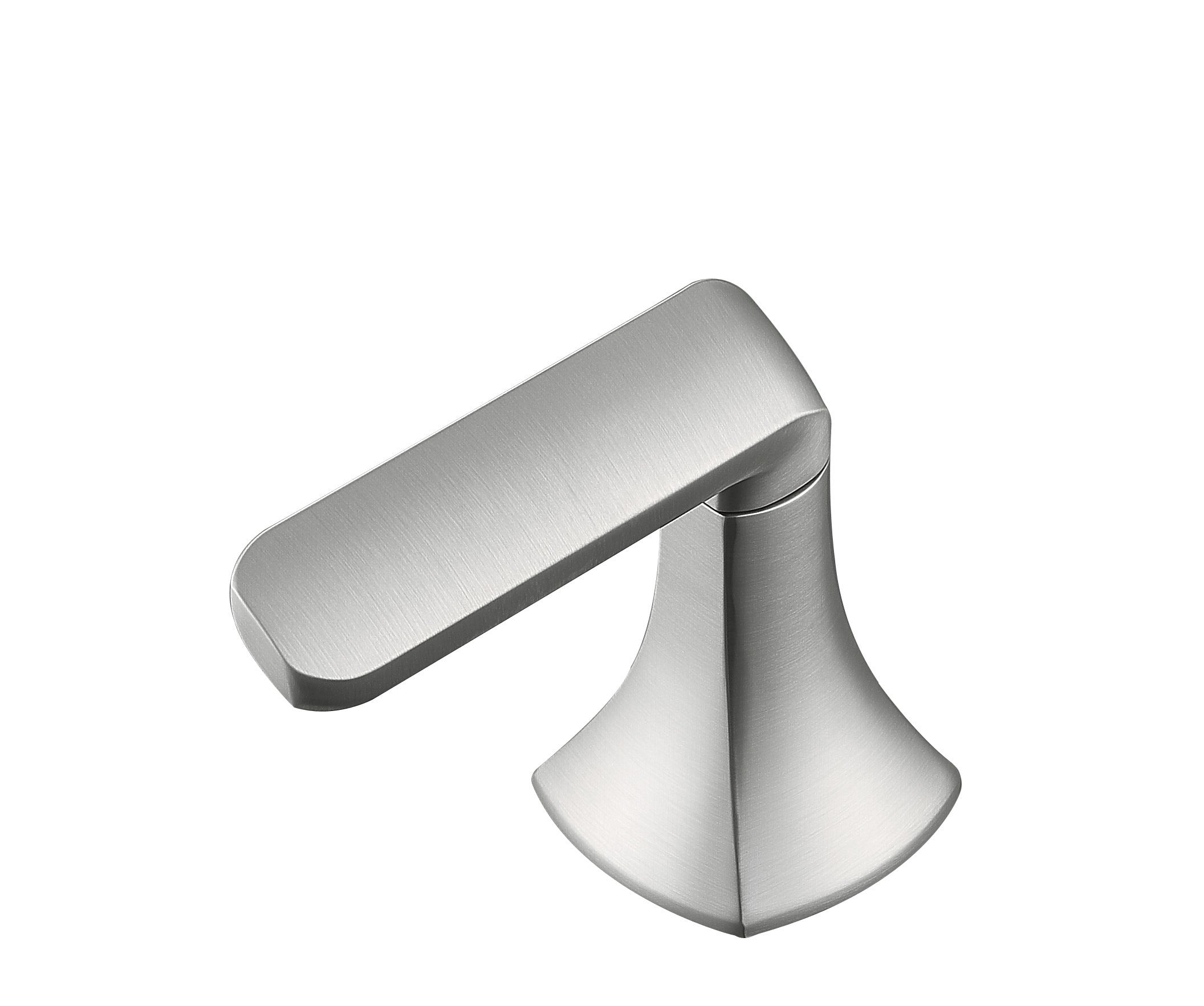 Arezzo Widespread Bathroom Faucet in Brushed Nickel - Modern 8 Inch Centerset Bathroom Sink Faucet with High Arc Spout for Vanity, Powder Room & Guest Bathroom