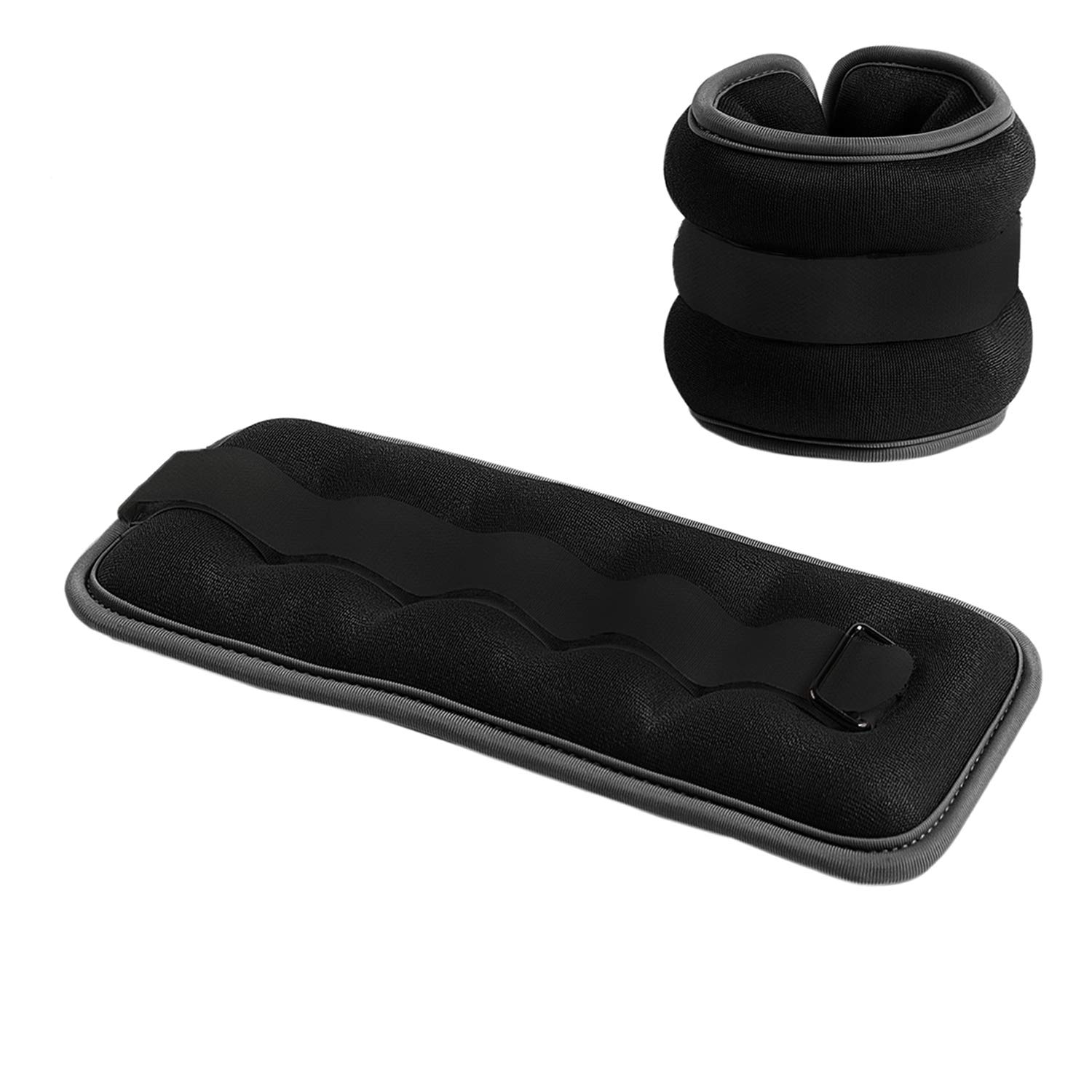Adjustable Ankle & Wrist Weights for Women & Kids - 1 Pair Lightweight Exercise Weights for Fitness, Gym, Dance, Jogging & Aerobics - Perfect for Home Workouts, Physical Therapy & Weight Training