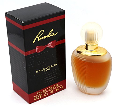 Balenciaga Rumba Original Eau de Toilette Spray for Women - 1.66 oz / 50 mL - Floral Woody Fragrance for Day & Night Wear, Date Nights & Special Occasions