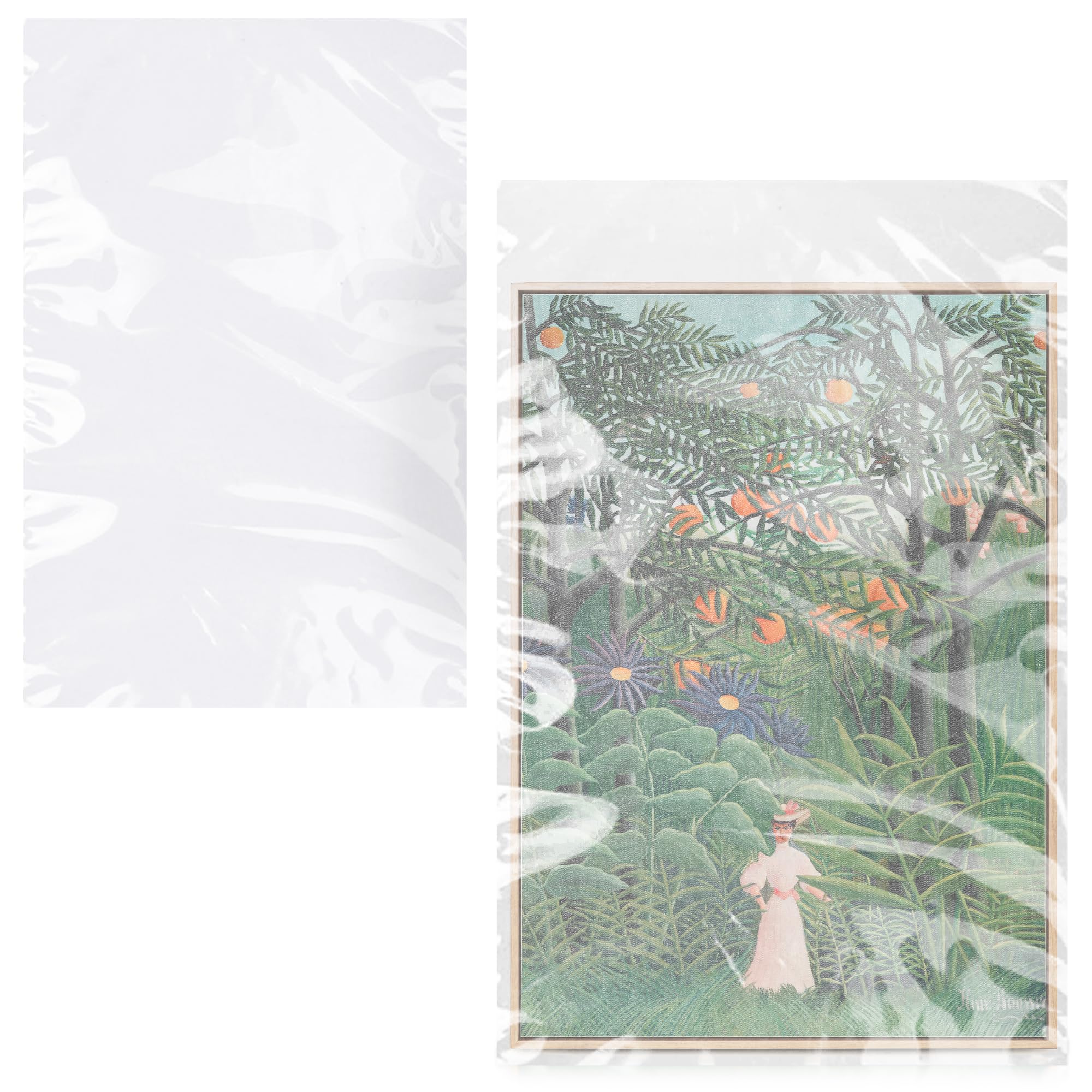 APQ 14x20 Inches Clear Poly Mailers - Pack of 1000, 2 Mil Waterproof Shipping Bags with Open Top | Perfect for Ecommerce, Small Items Packaging & Mailing Envelopes