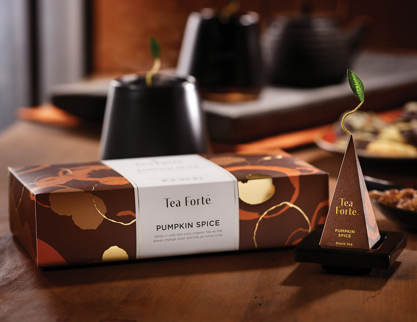 Elegant Petite Presentation Box for Pumpkin Spice Gifts - Perfect for Holiday Gifting, Corporate Events & Special Occasions