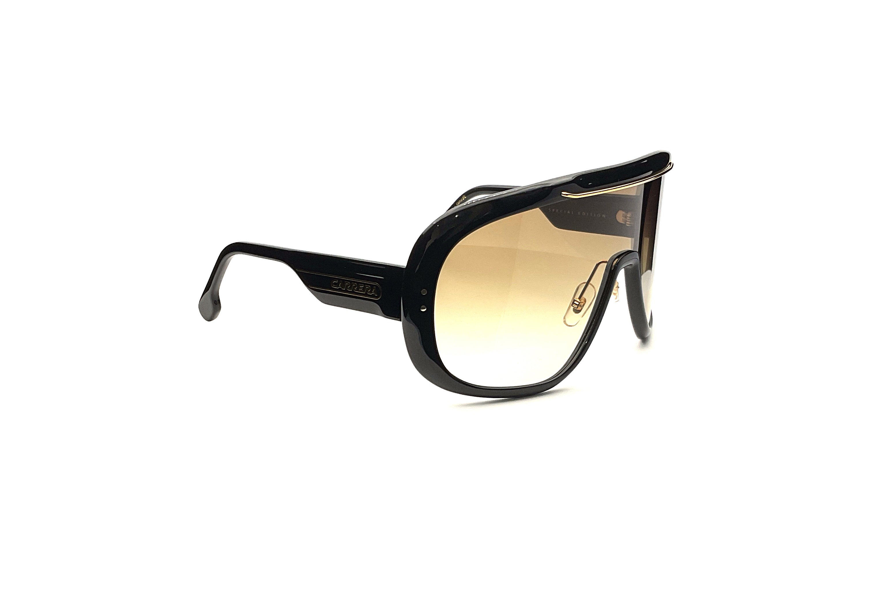 Carrera Epica Black Sunglasses - Polarized UV Protection for Men & Women - Perfect for Driving, Running, and Outdoor Activities