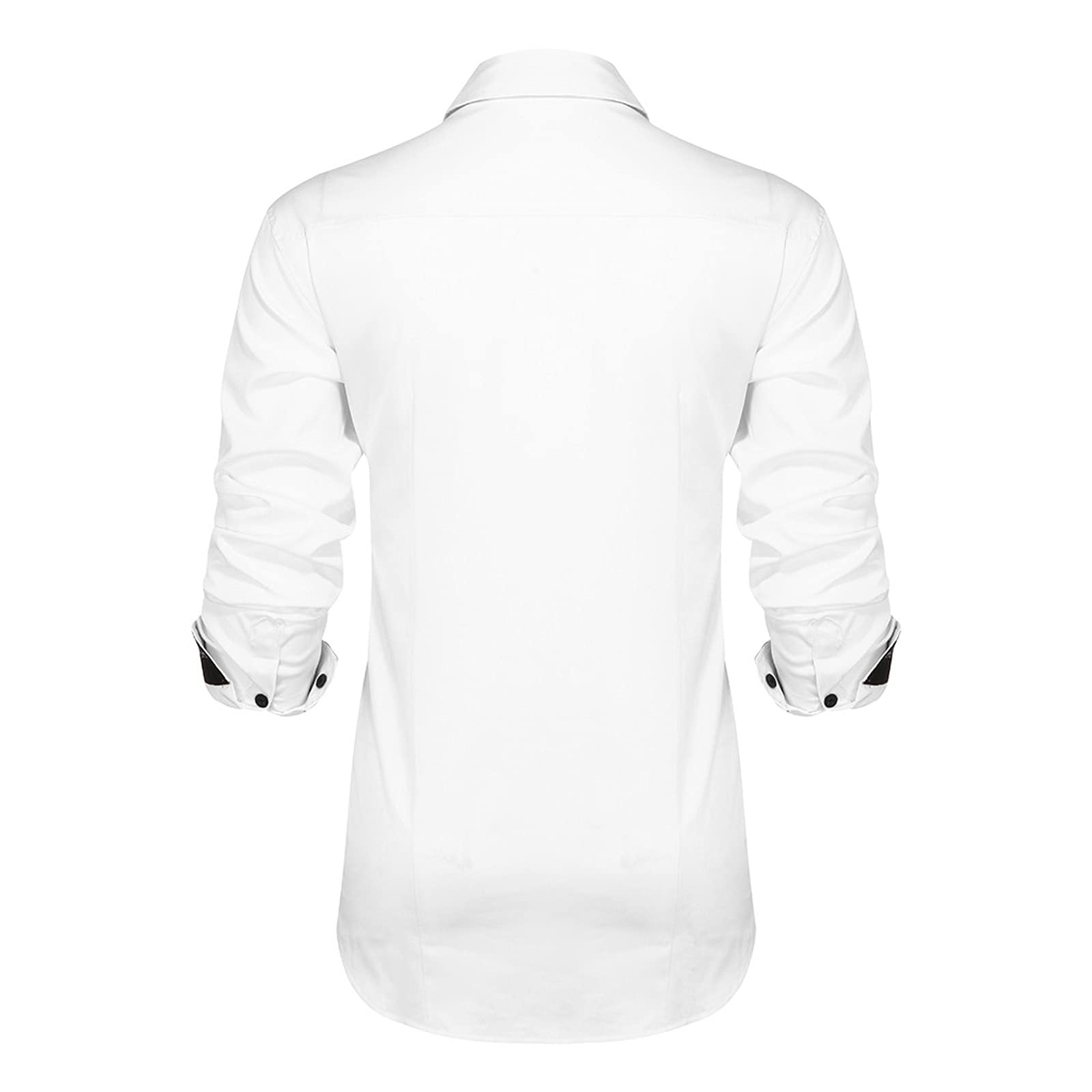Men's Casual Button Down Dress Shirts | Long Sleeve Oxford Business Shirts for Work | Western Style Formal Wear | Perfect for Office, Interviews & Special Occasions