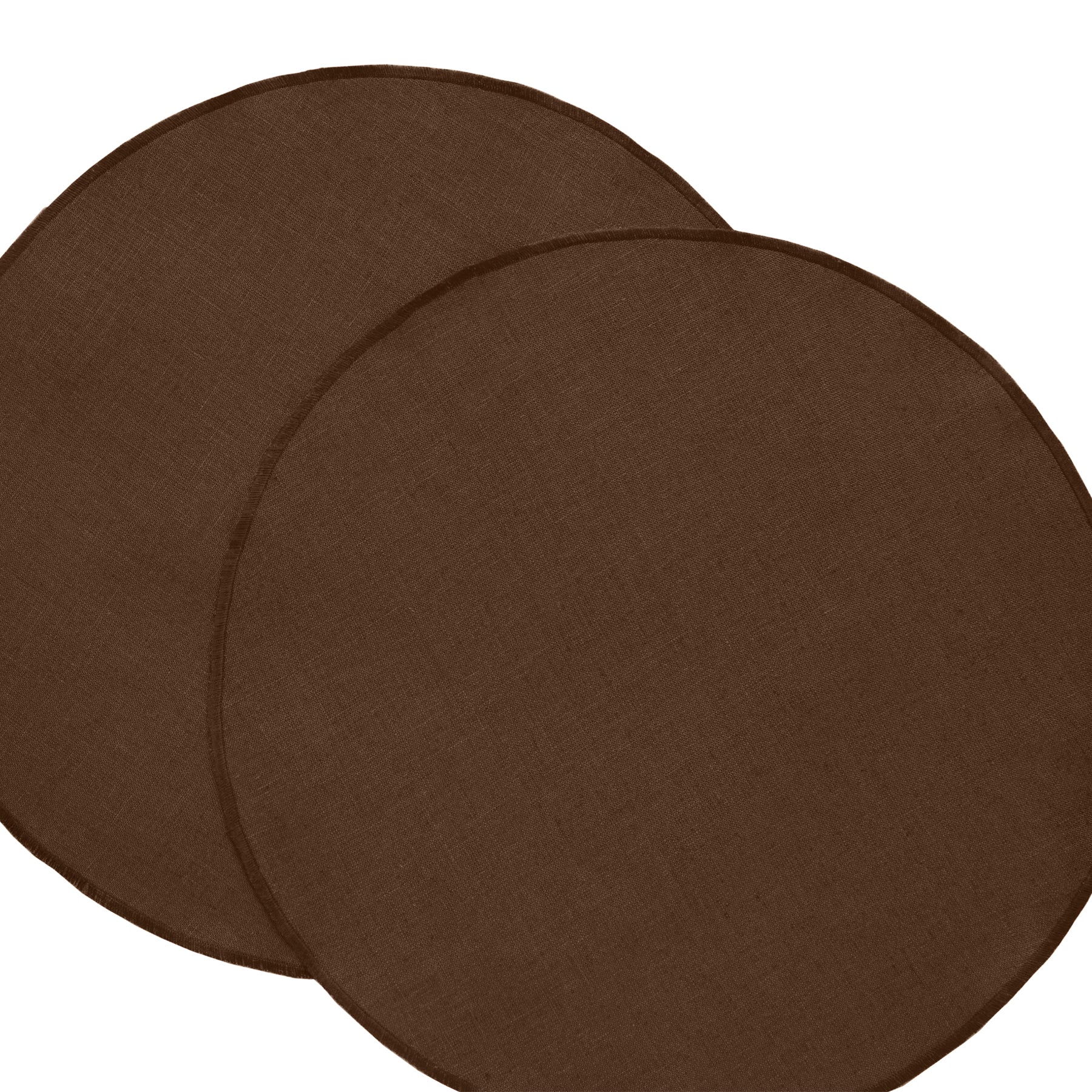 Premium Round Placemats Set of 4 - Non-Slip Heat Resistant Table Mats for Dining & Decor - Perfect for Dinner Parties, Holidays & Everyday Use