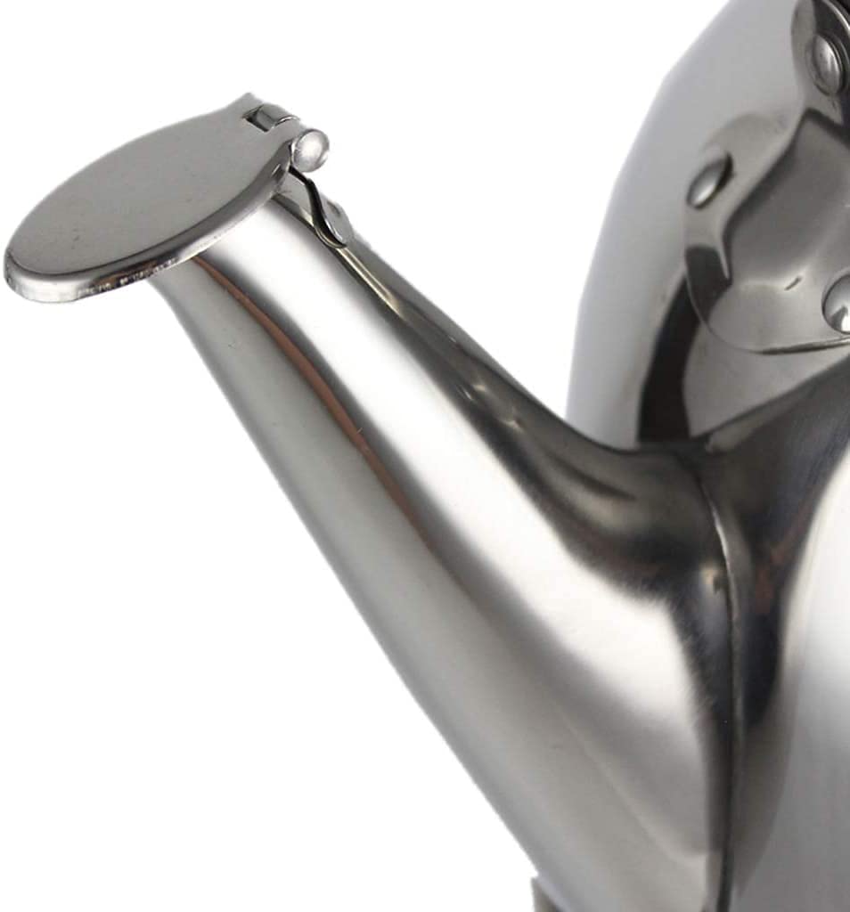 Premium Stainless Steel Whistling Tea Kettle - 5L Large Capacity Stovetop Kettle for Gas, Coal & Induction Cooktops - Classic Kitchenware for Tea Brewing & Home Decor | Perfect for Morning Tea, Camping & Cozy Kitchen Moments