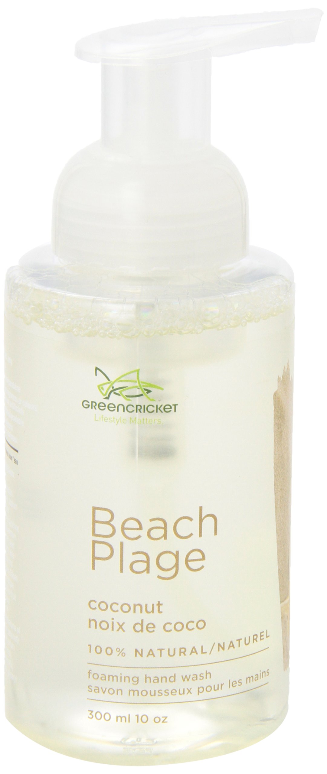 Organic Coconut Foam Hand Wash for Beach & Travel - 300ml | Moisturizing & Refreshing | Eco-Friendly & Vegan | Perfect for Vacation, Gym & Outdoor Activities