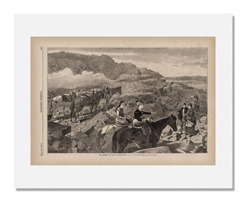 Stunning Landscape Art Print - The Summit of Mount Washington Wall Decor for Home & Office | Perfect for Living Room, Bedroom, or Office Space