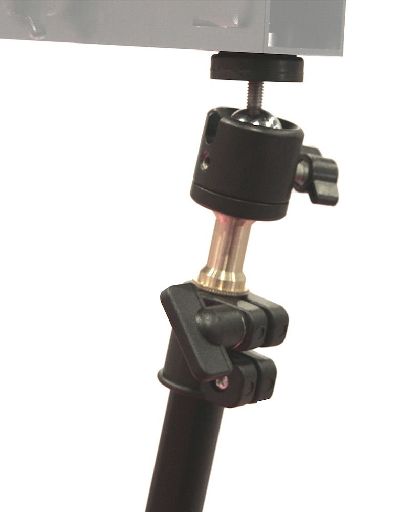 ALZO Universal Camera Slider Brace Support with Super Clamp - Professional DSLR Video Rig Stabilizer for Smooth Panning Shots - Perfect for Vlogging, Filmmaking, and Time-Lapse Photography