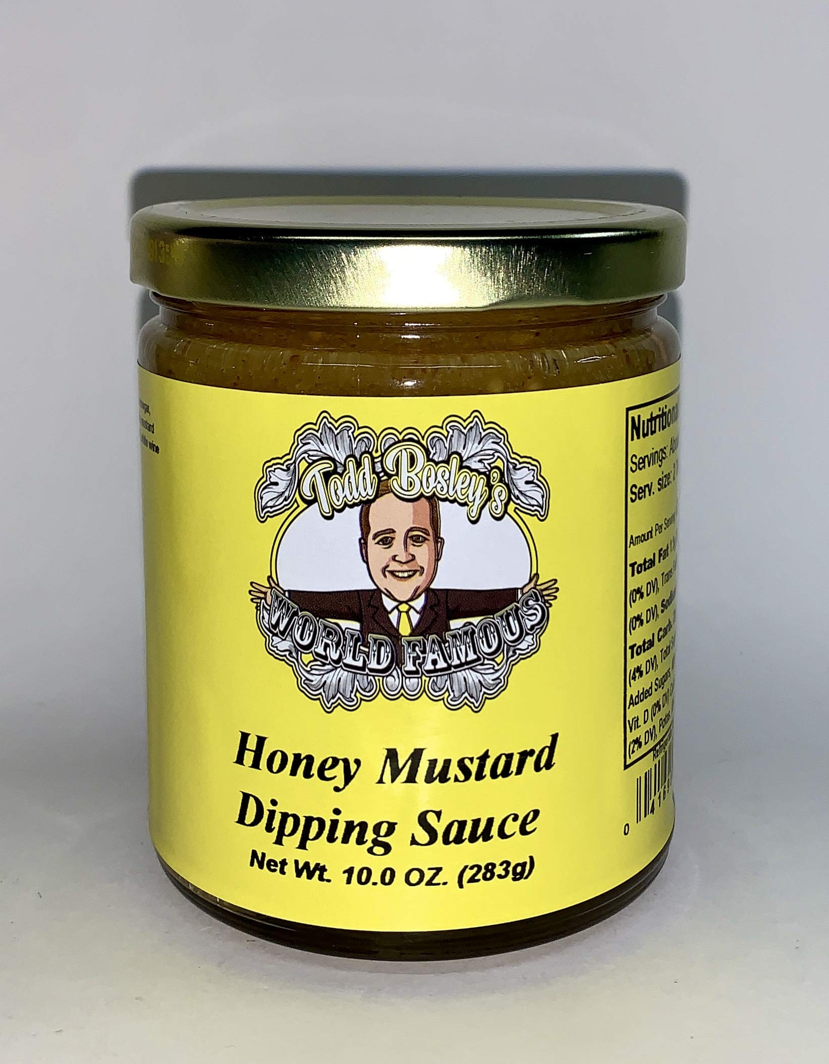 Todd Bosley's World Famous Honey Mustard Dipping Sauce - 3 Pack | Premium Condiment for Chicken Nuggets, Pretzels & Sandwiches | Gluten-Free & Delicious