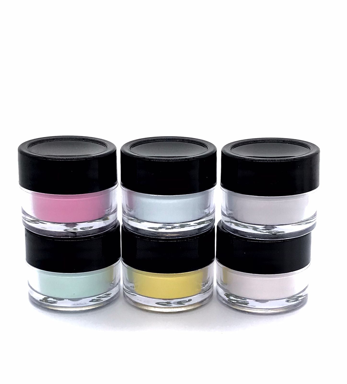 BE ACRYLIC PASTEL COLLECTION - 6 Piece Acrylic Nail Art Set for DIY Manicure & Nail Design - Perfect for Home Salon, Party Nail Art, and Gift Giving