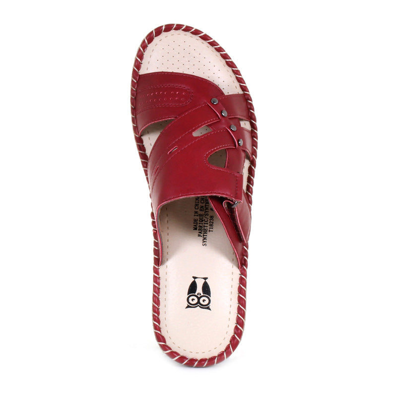 Women's Comfortable Cotton Candy Slide Sandals - Soft & Breathable Summer Slippers for Beach, Pool, and Indoor Use