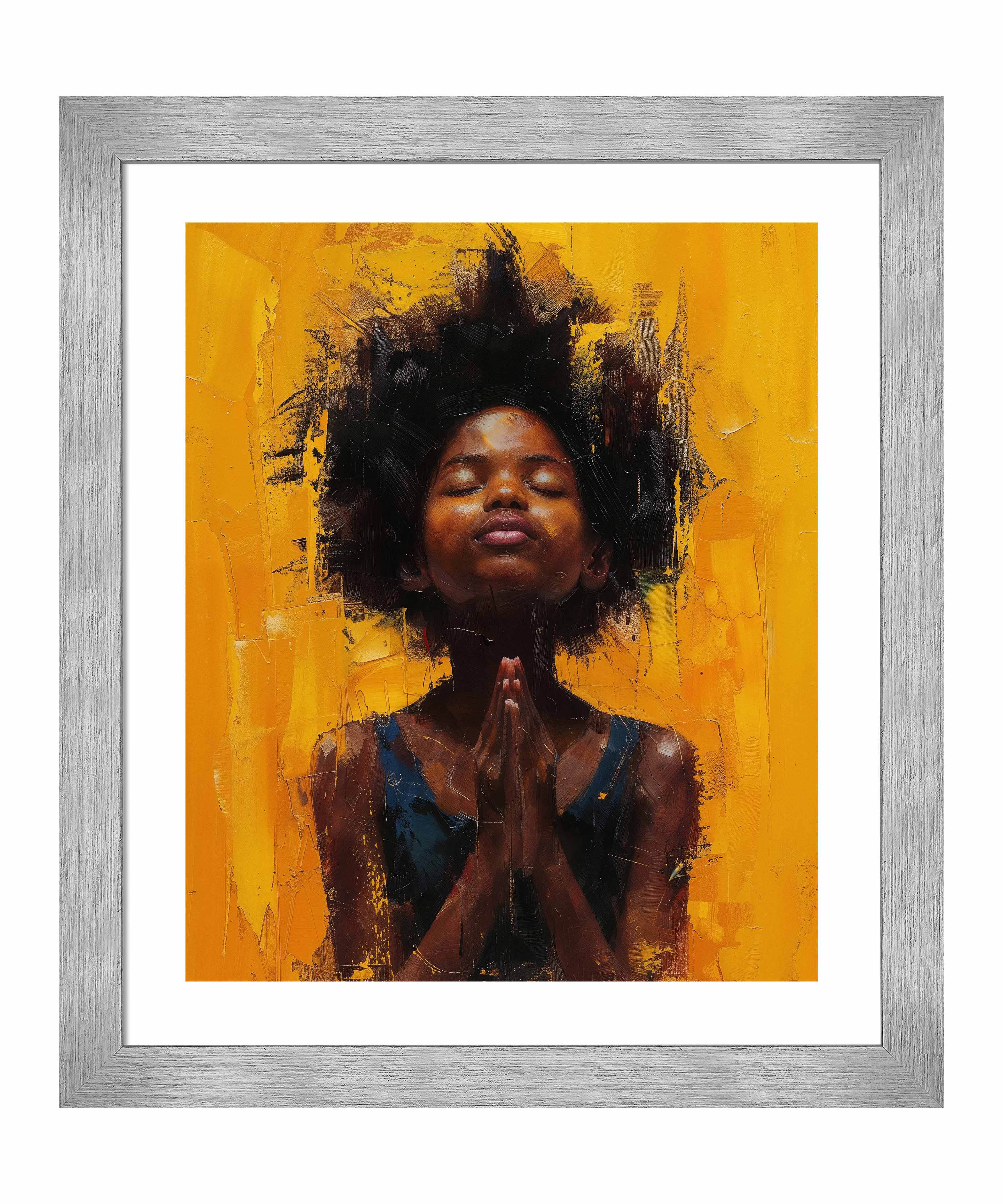 Devotional Art Prints with Candlelight - Perfect for Home Decor, Meditation Spaces & Spiritual Gifts